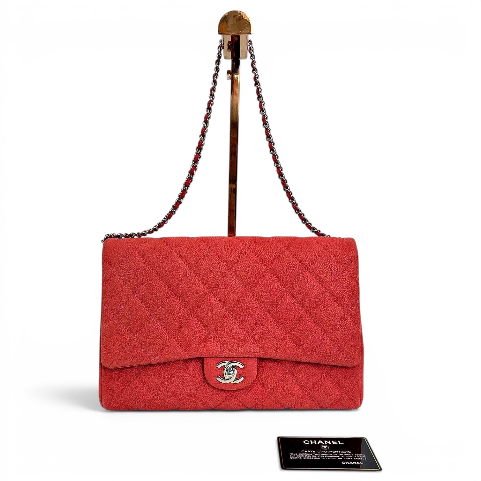 Leather handbag