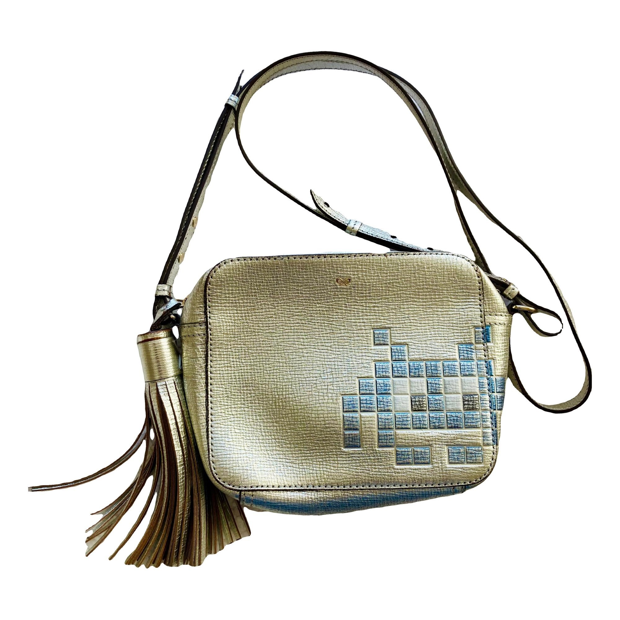 Leather crossbody bag