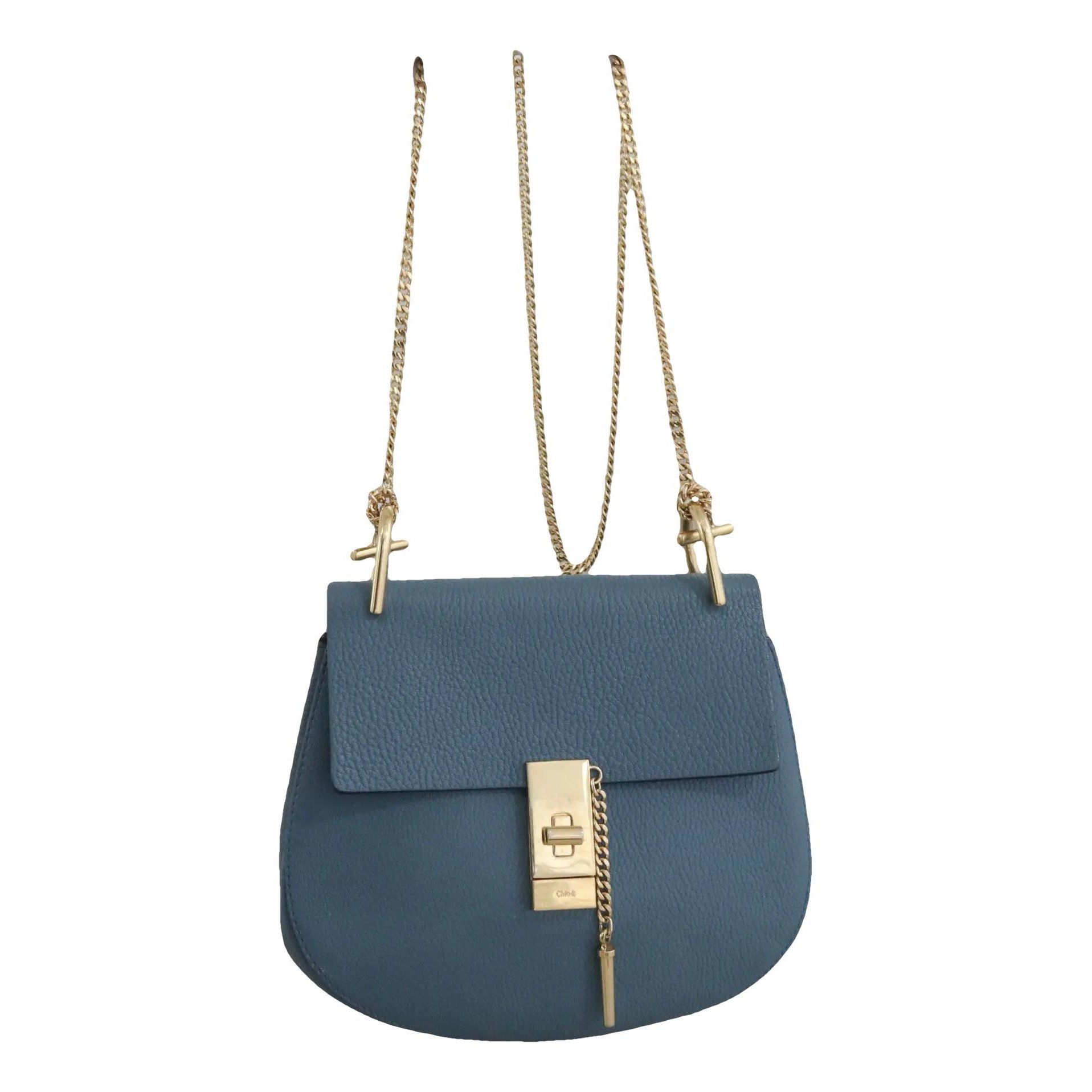 Drew leather crossbody bag