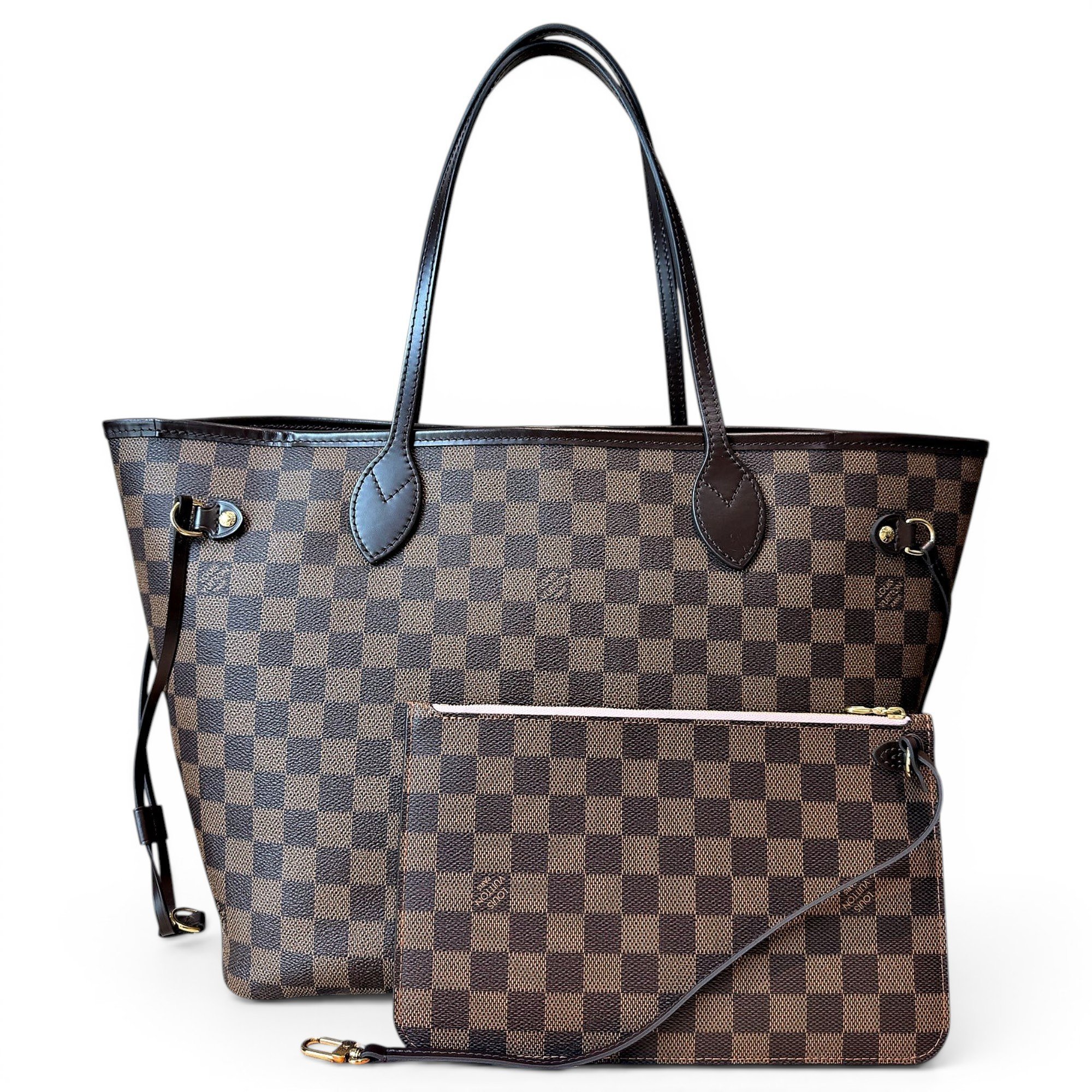 Neverfull leather handbag