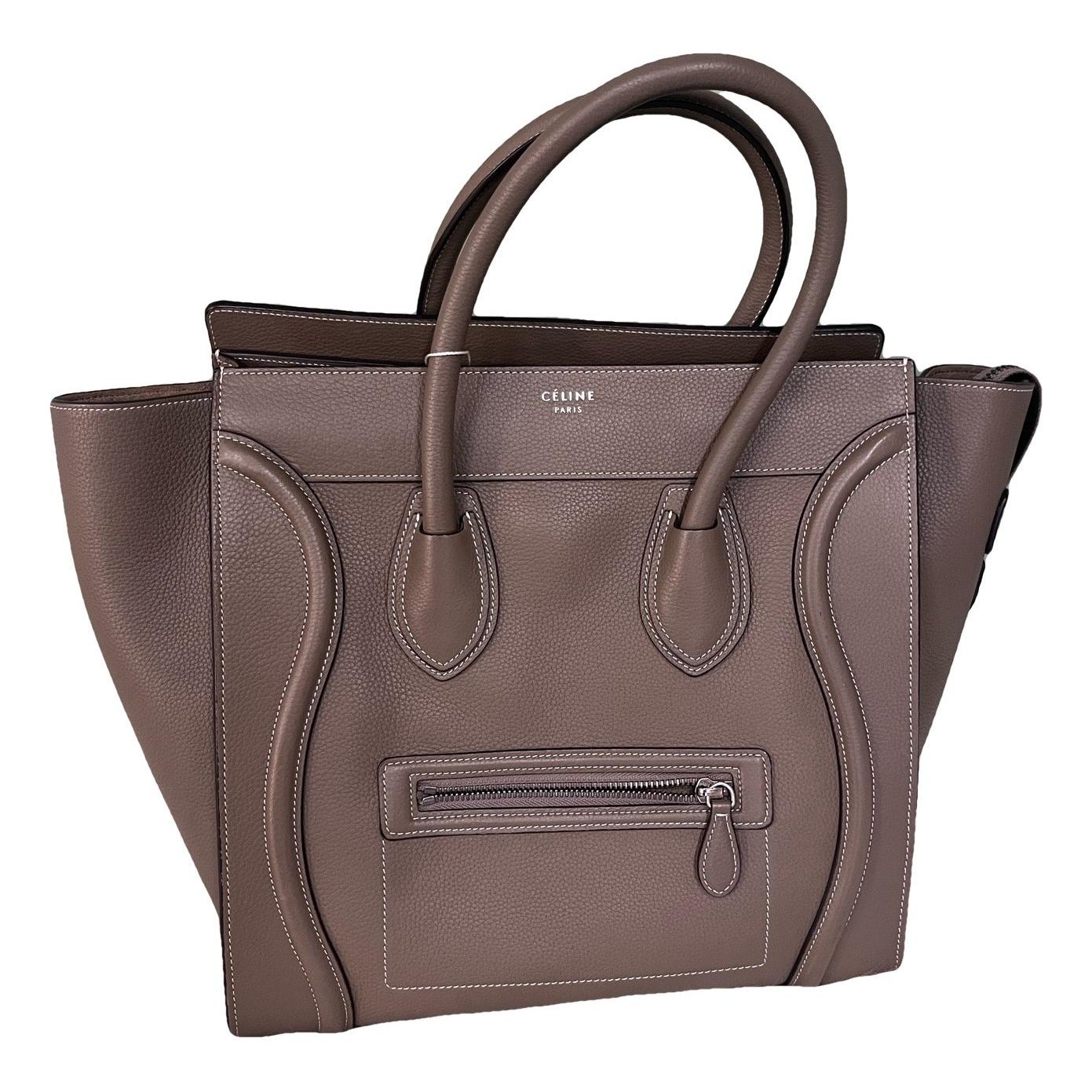 Luggage leather handbag