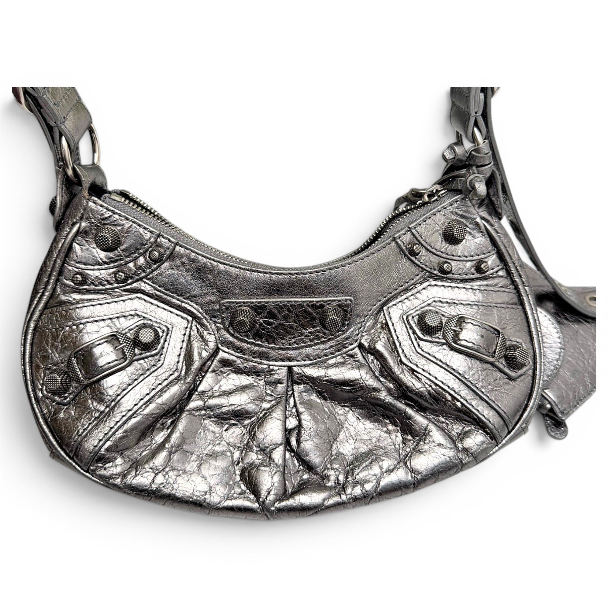 Le Cagole leather handbag