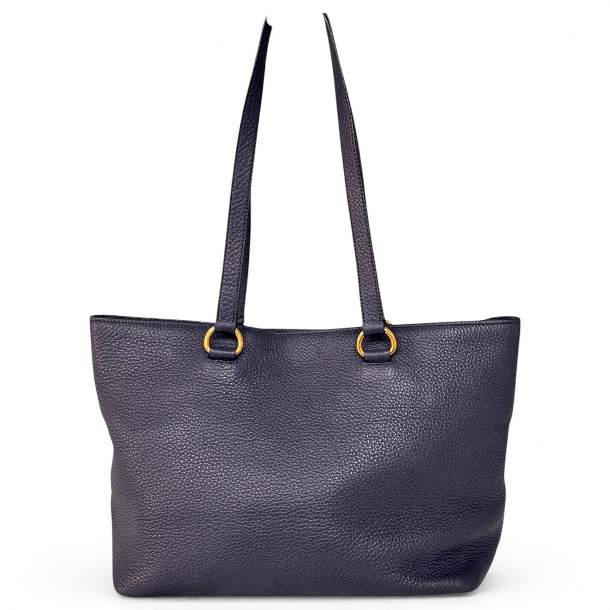 Leather tote
