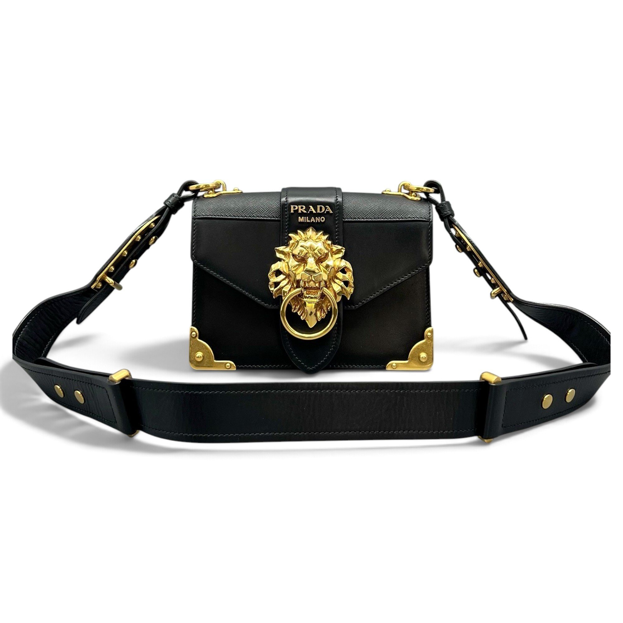 Leather handbag