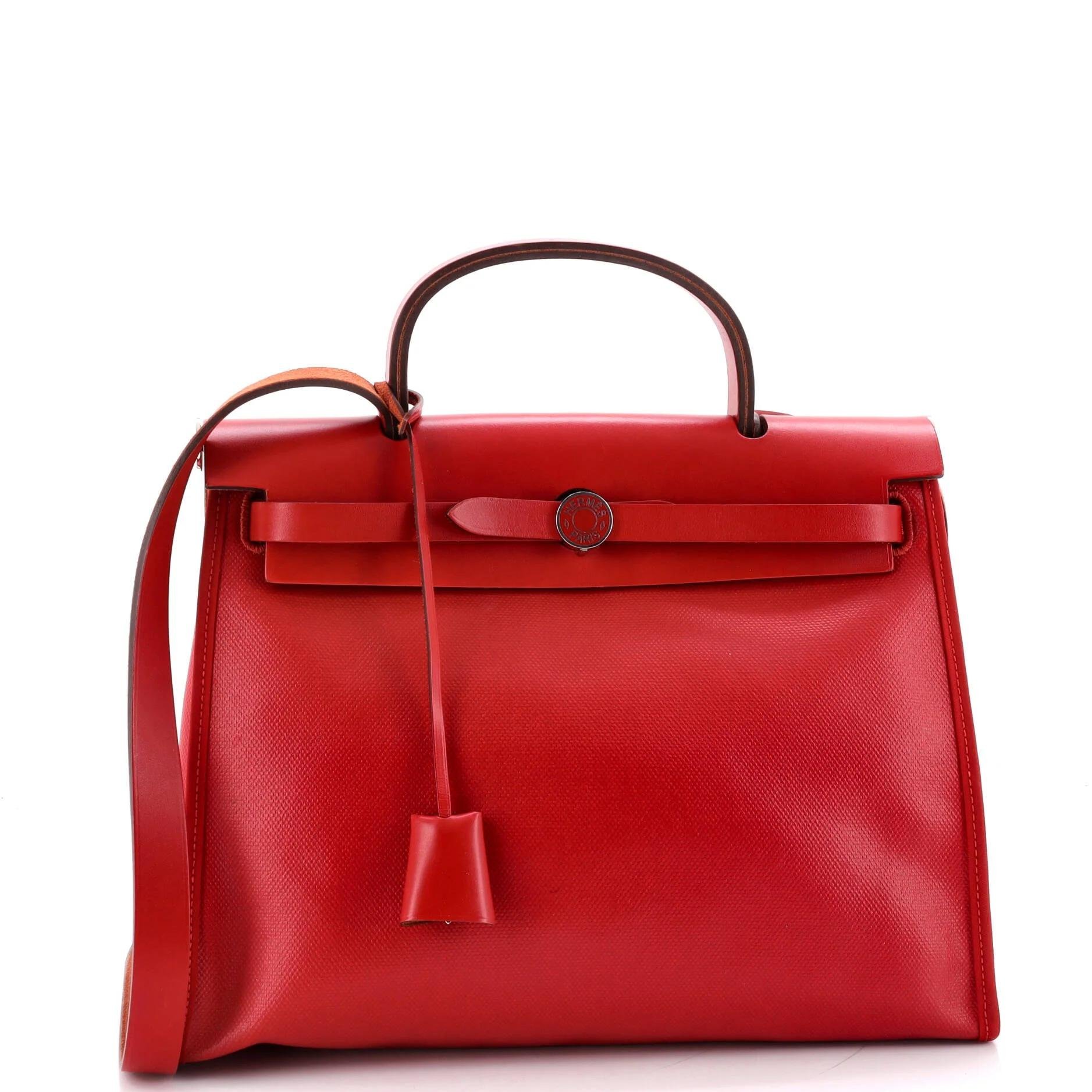 Herbag leather handbag