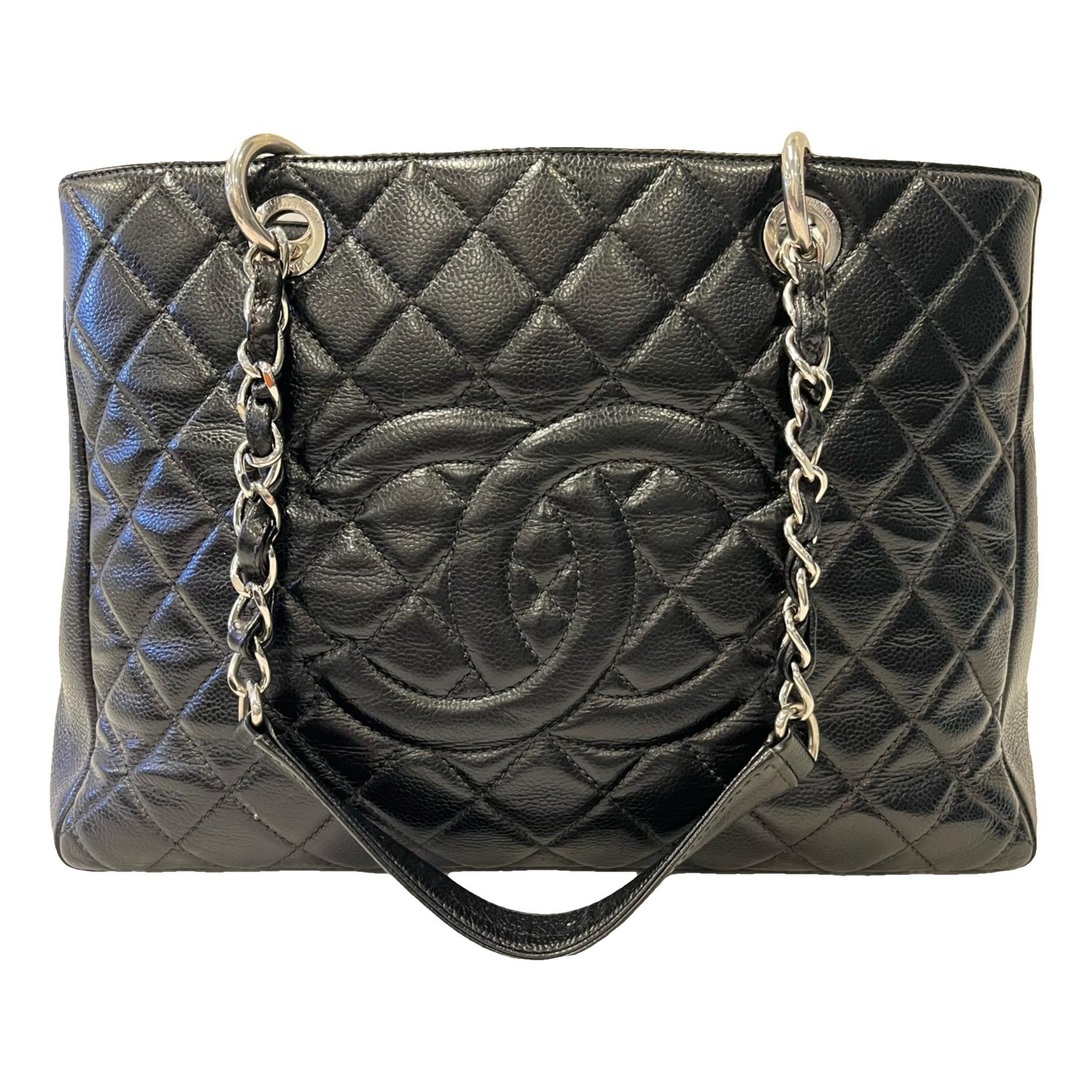 Grand shopping leather tote