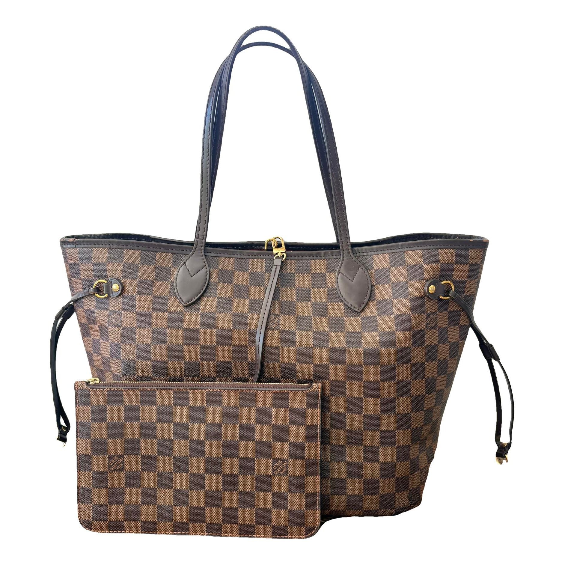 Neverfull leather tote
