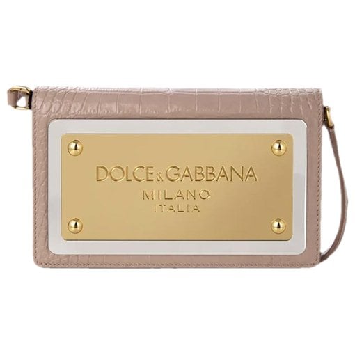 Dolce & Gabbana Leather clutch bag