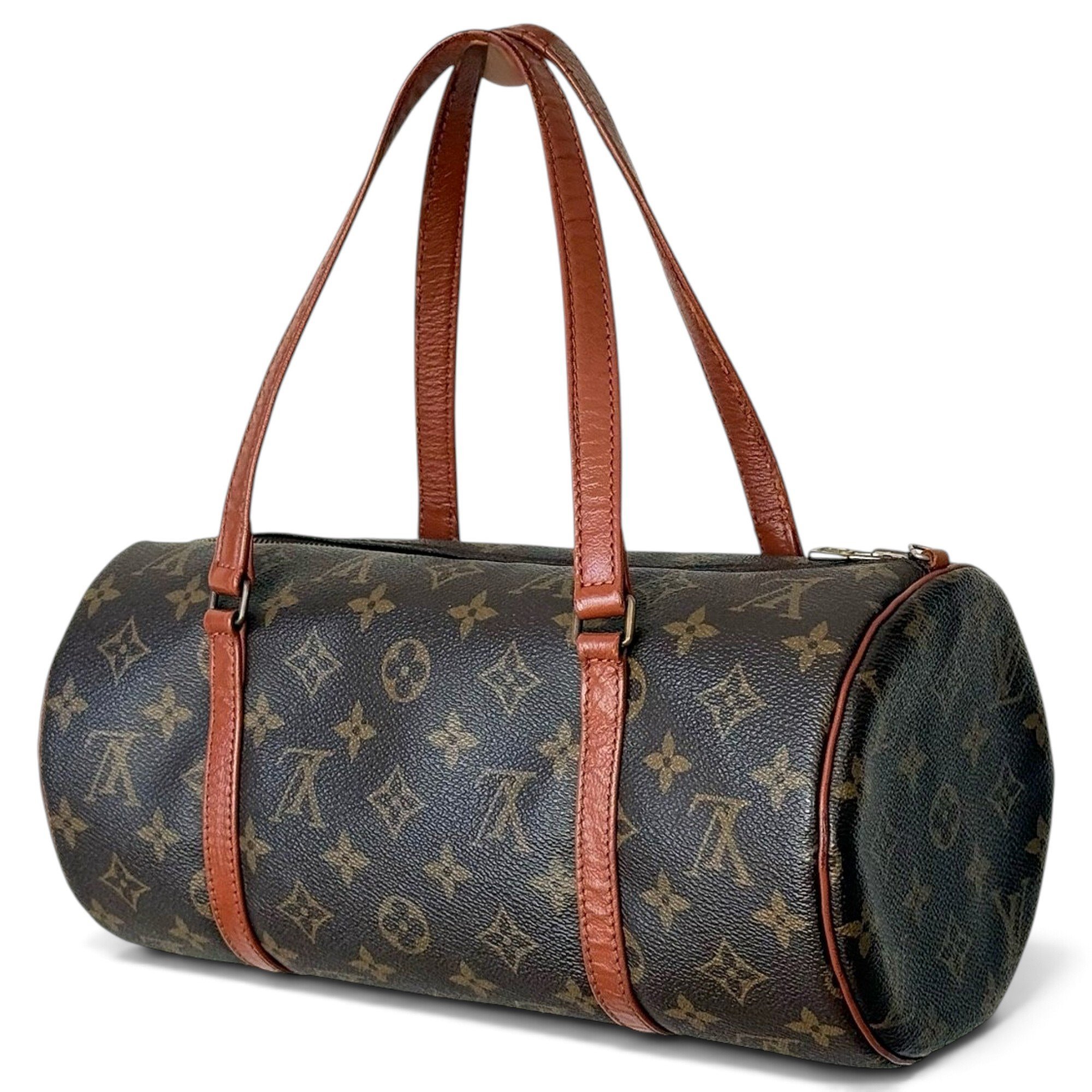 Papillon leather handbag