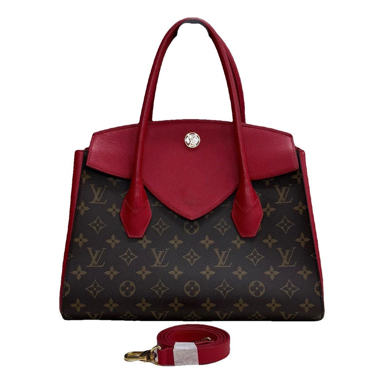 Florine leather handbag