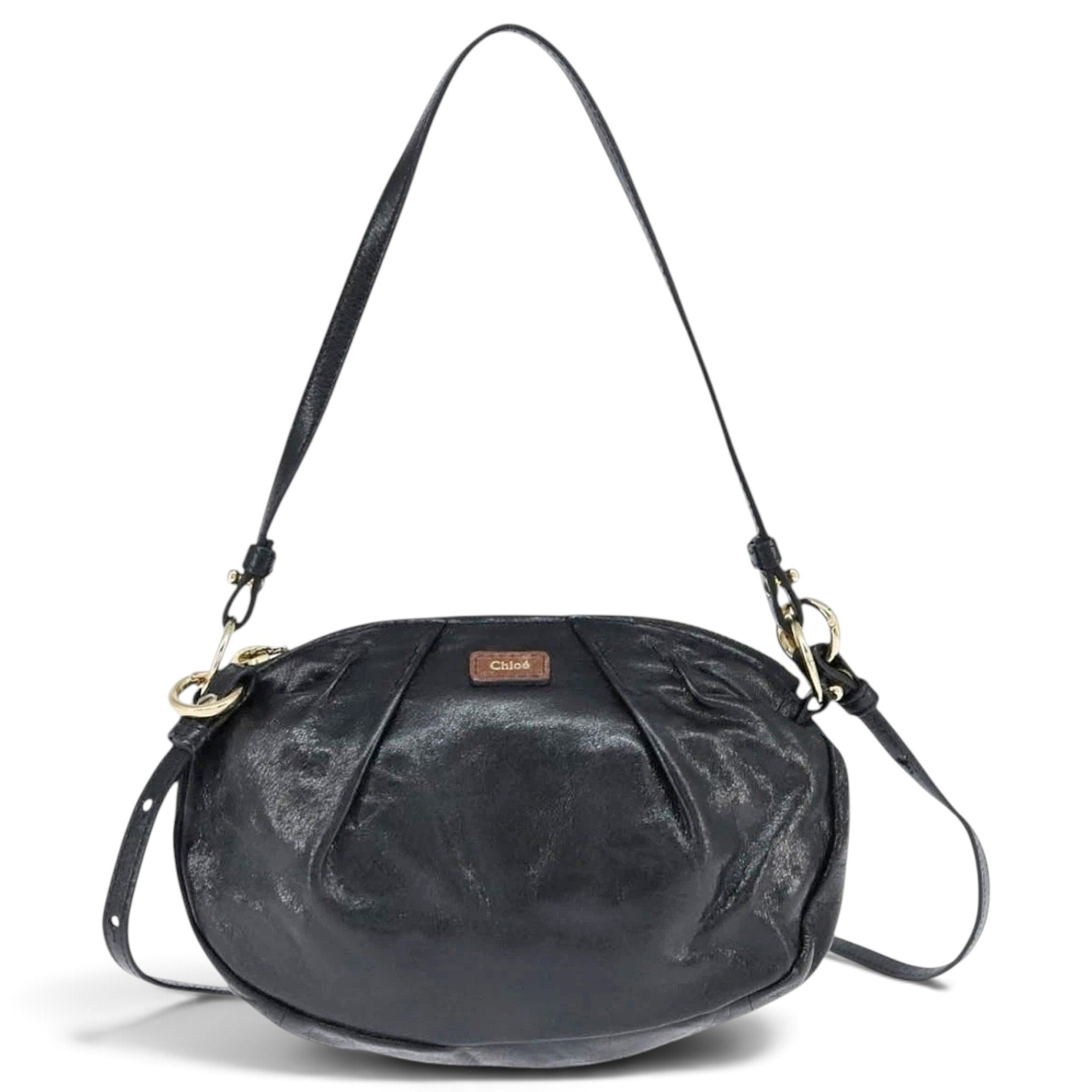 Leather handbag