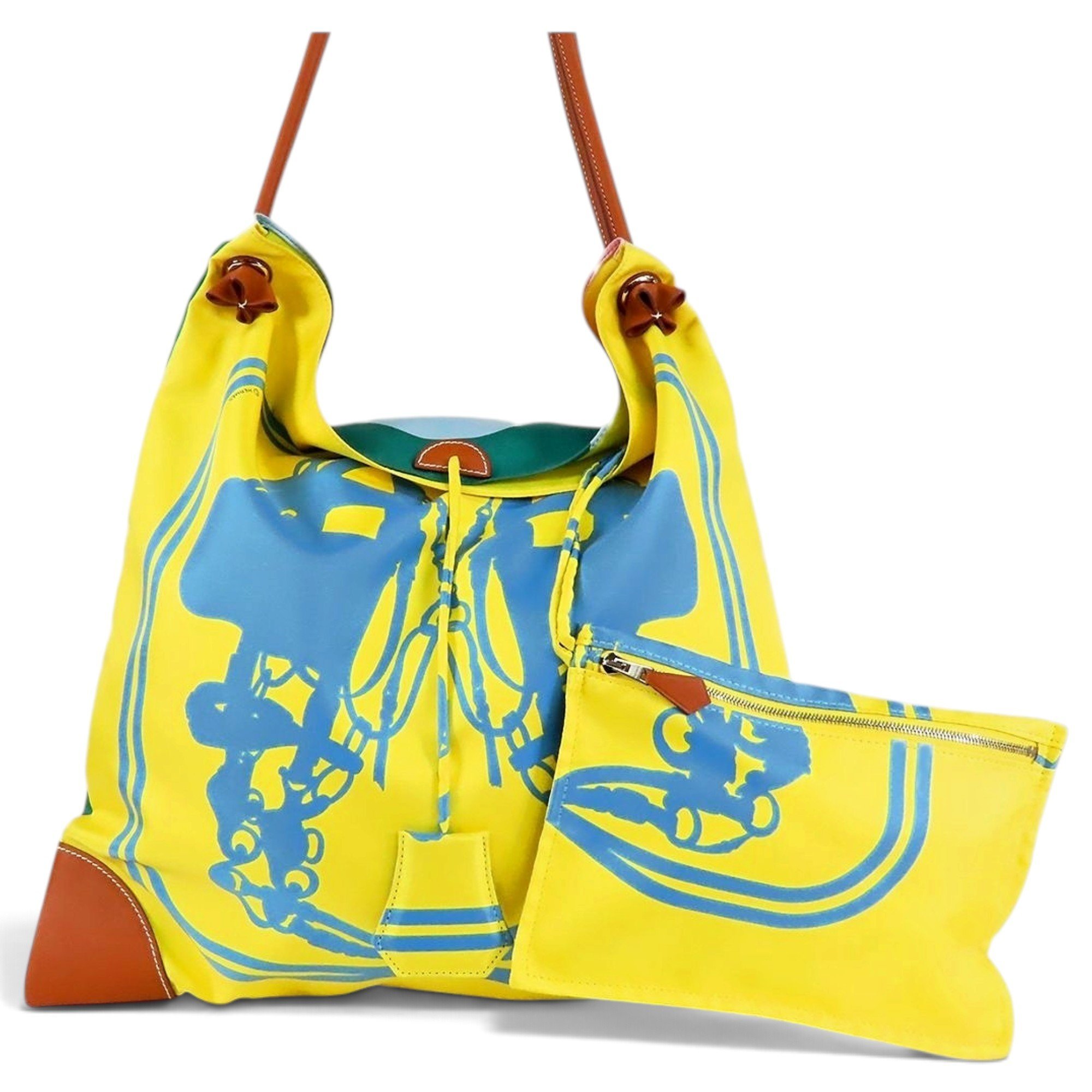 Silk City silk handbag