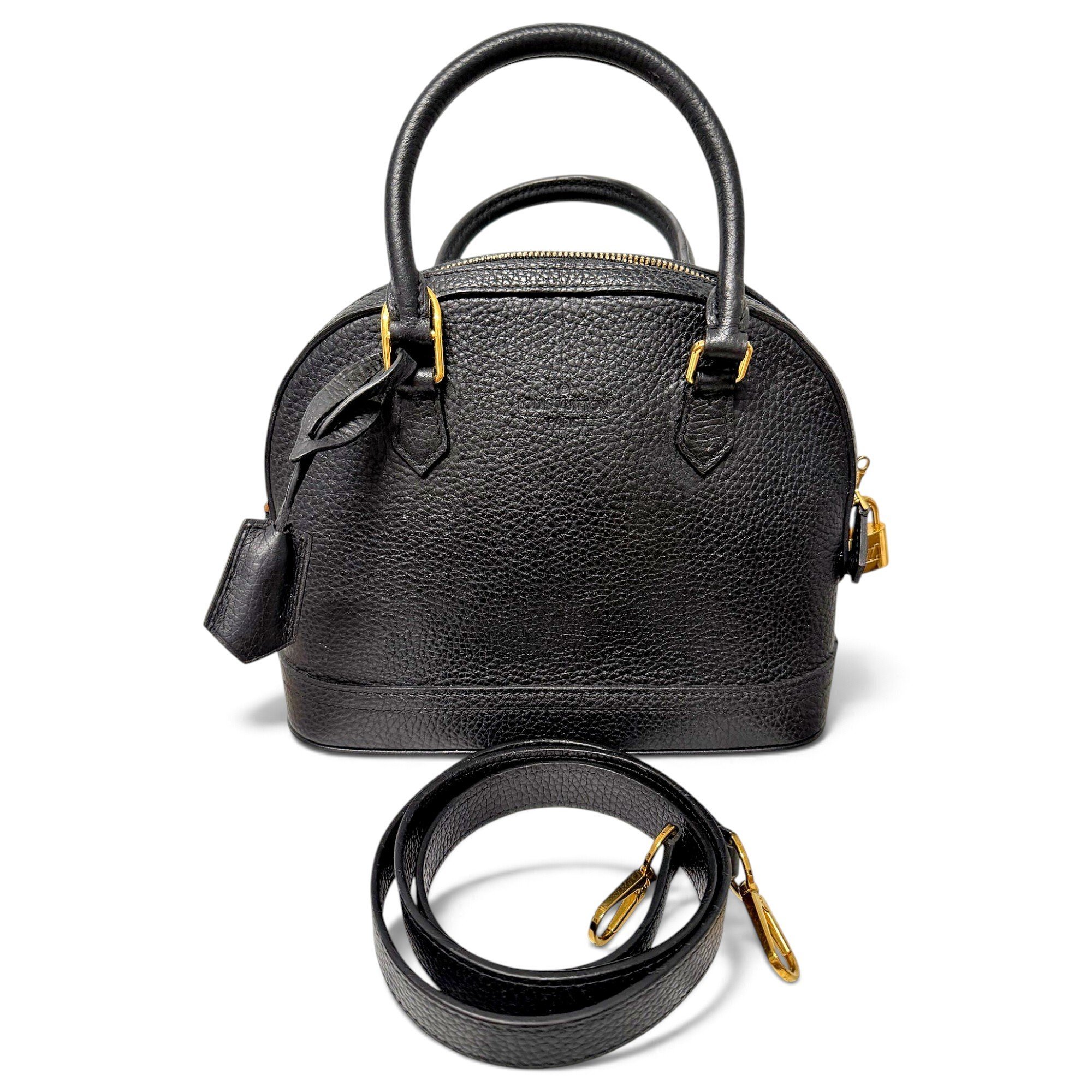Louis Vuitton Alma leather handbag