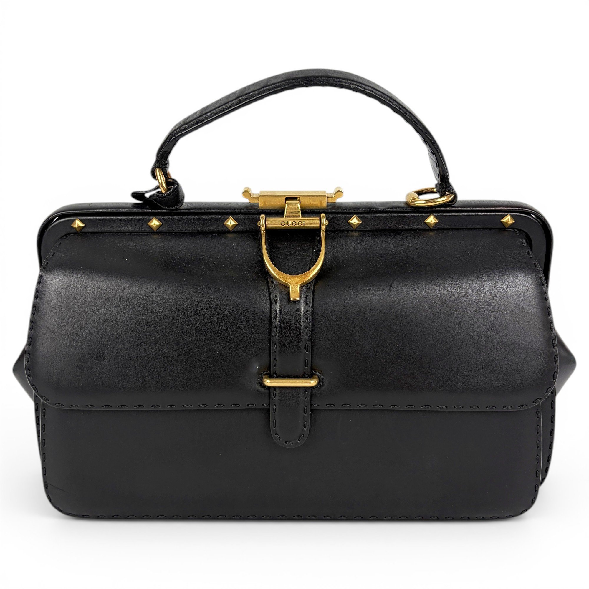 Stirrup leather handbag
