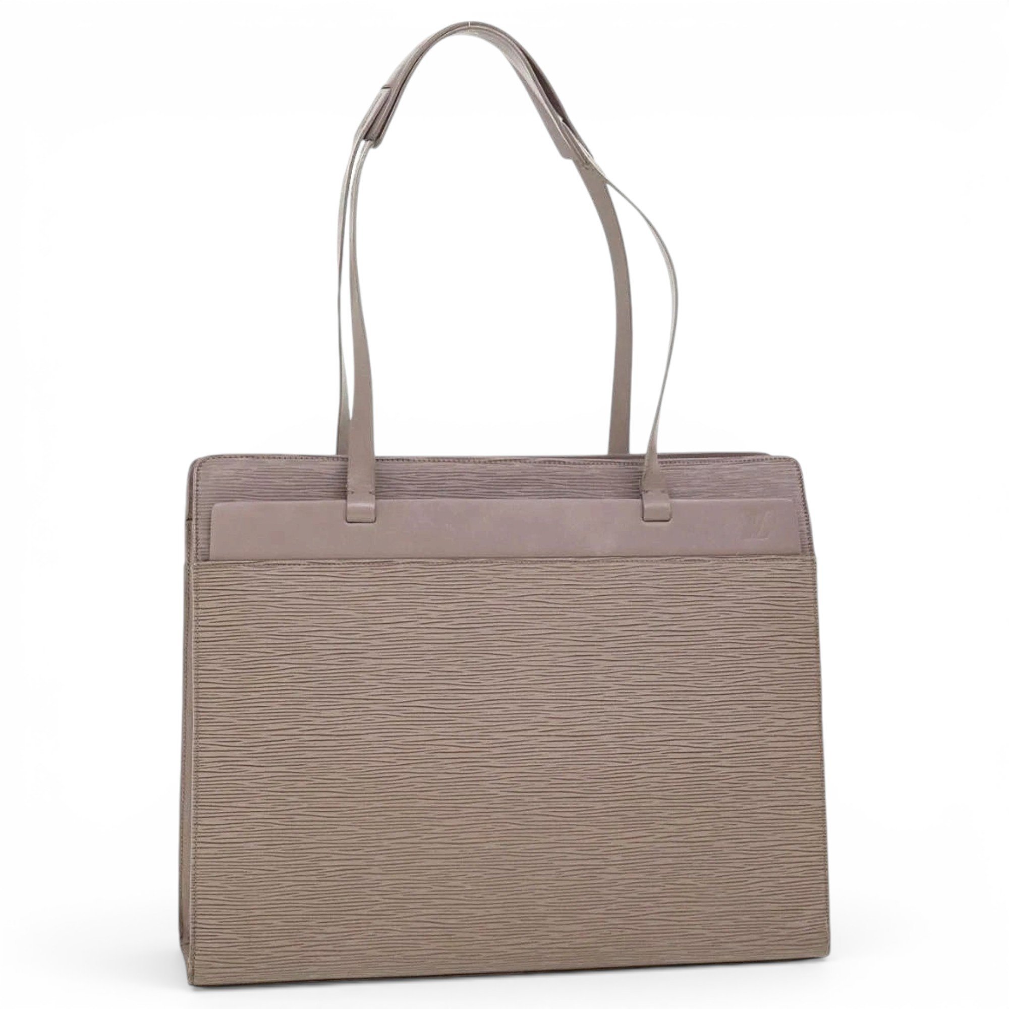 Leather tote