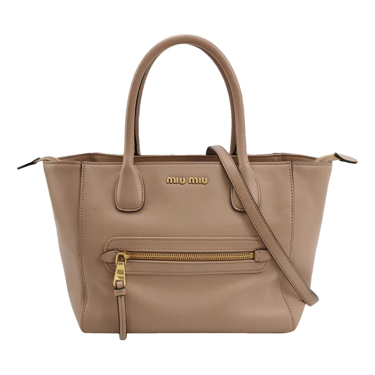 Leather crossbody bag
