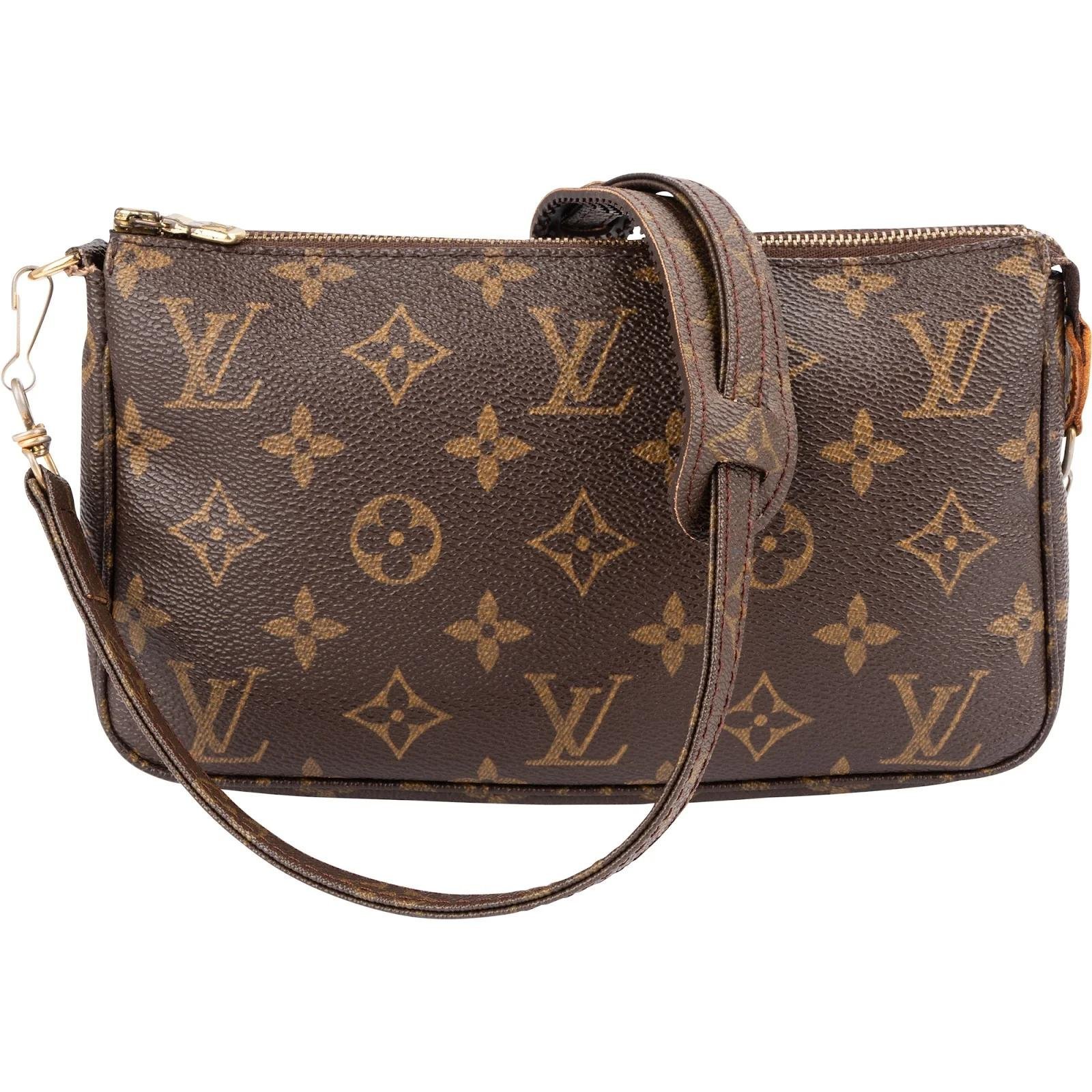 Pochette Accessoire leather handbag