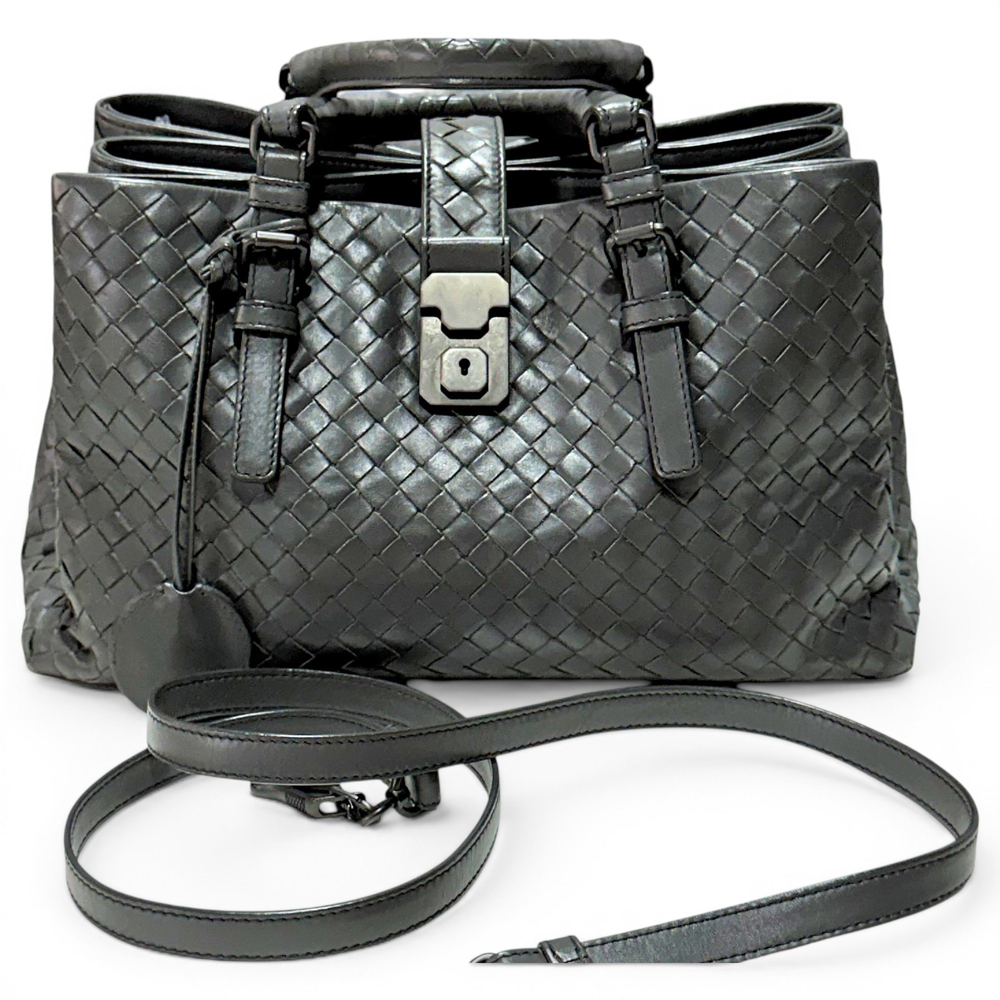 Roma leather handbag