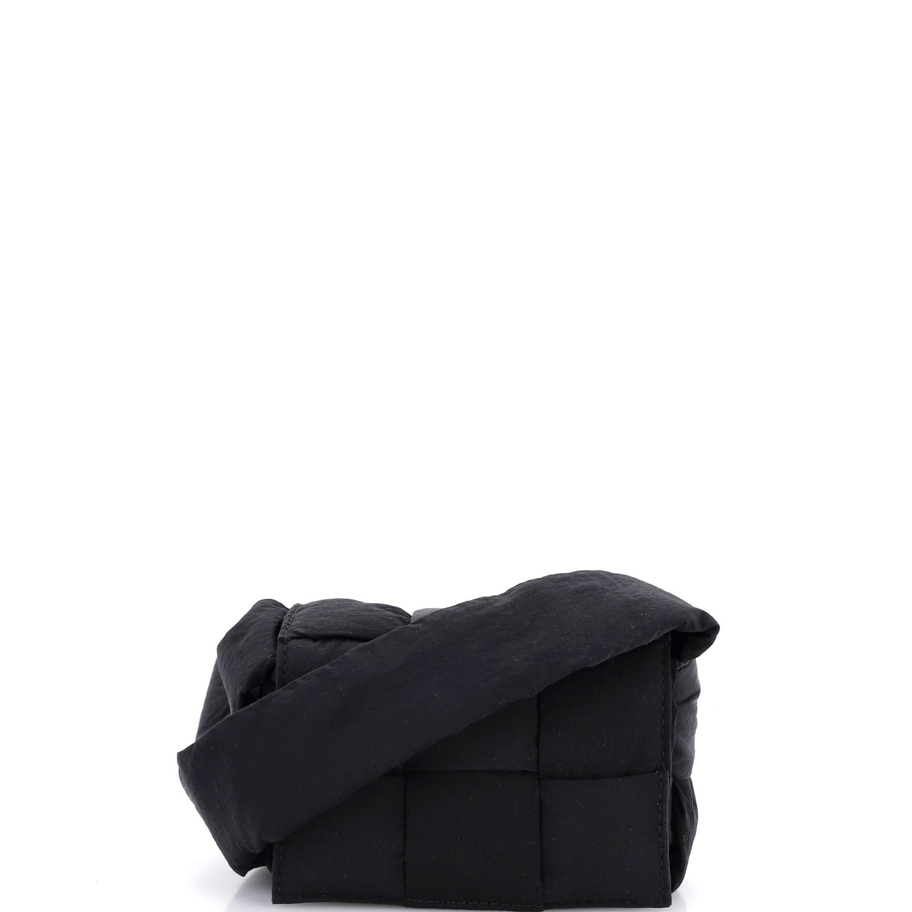 Bottega Veneta Cassette Crossbody Bag Maxi Intrecciato Nylon Extra Mini