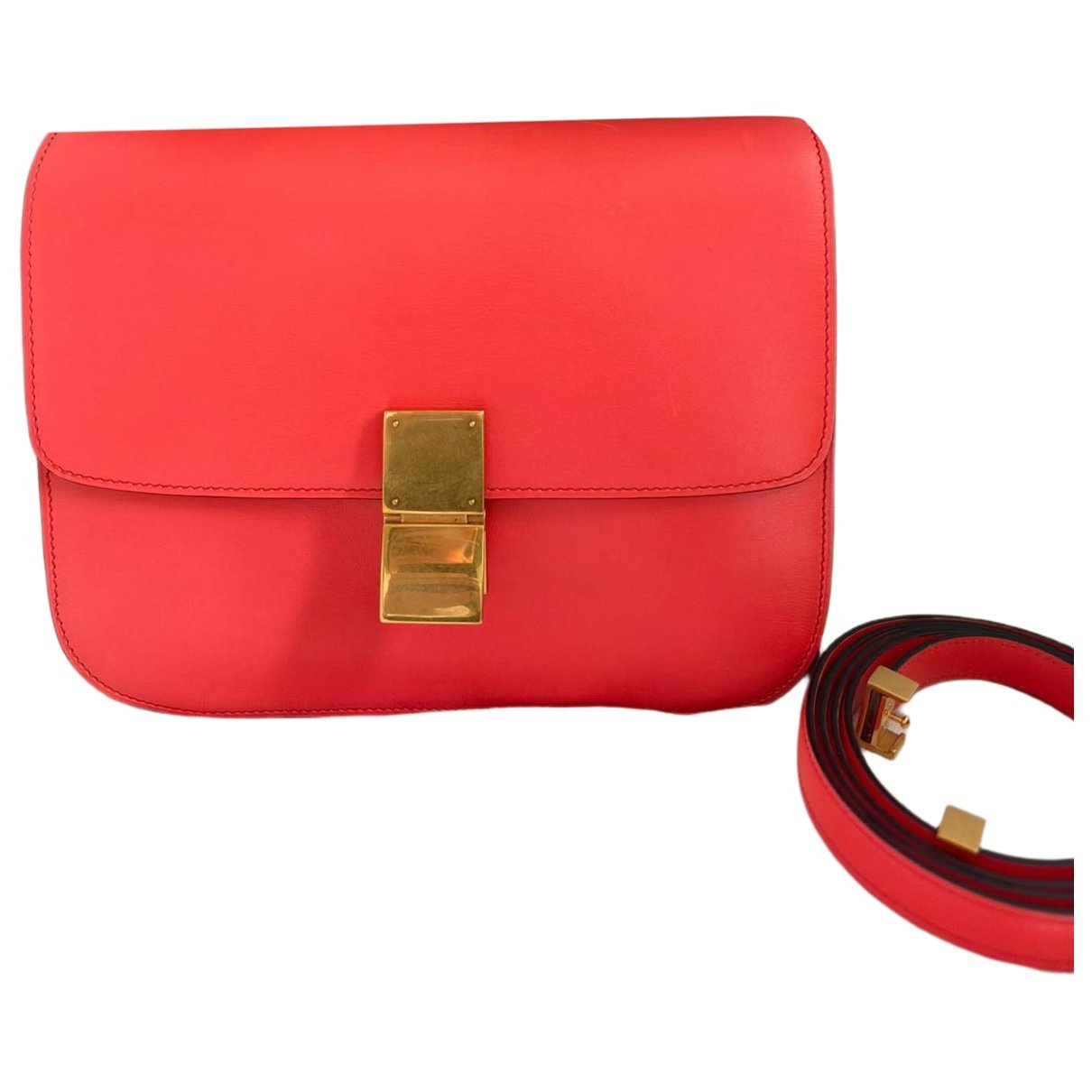 Classic leather handbag