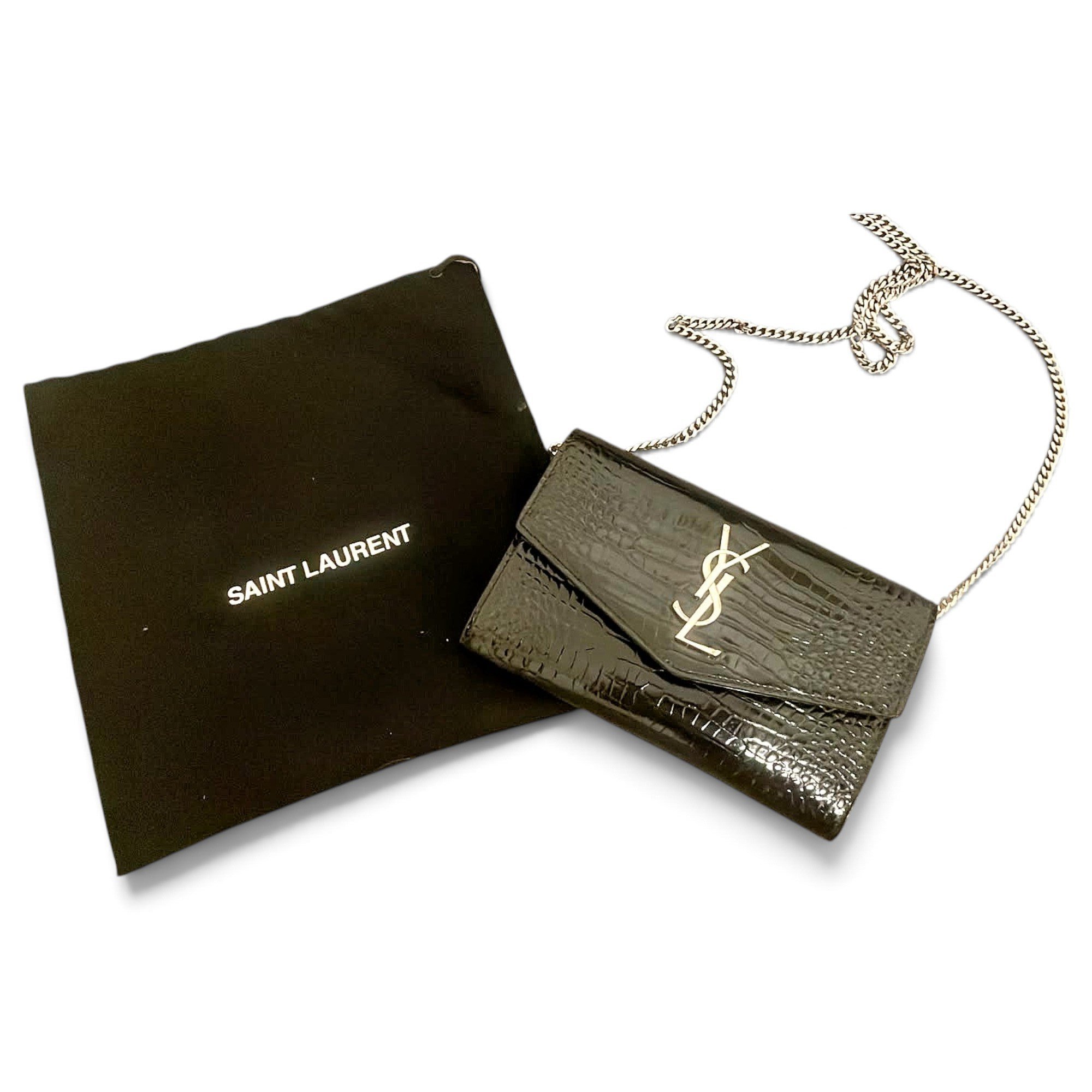 Leather crossbody bag