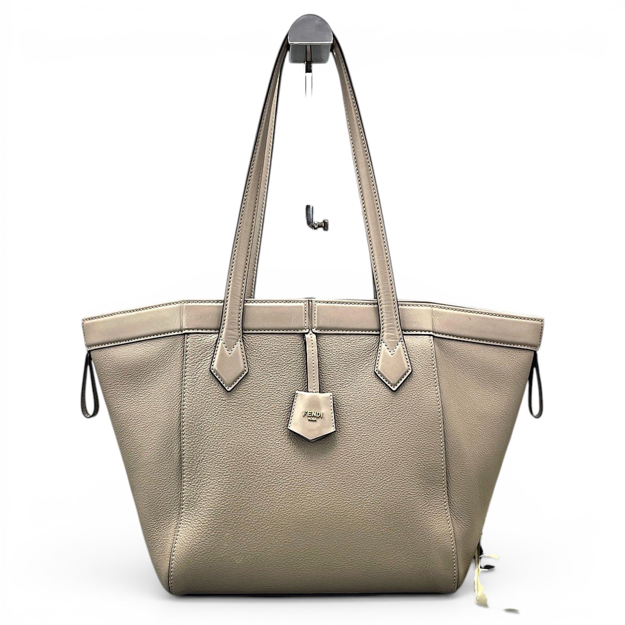 Origami leather tote
