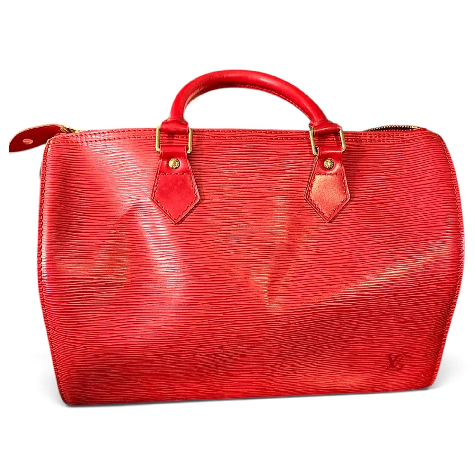 Louis Vuitton Speedy leather handbag
