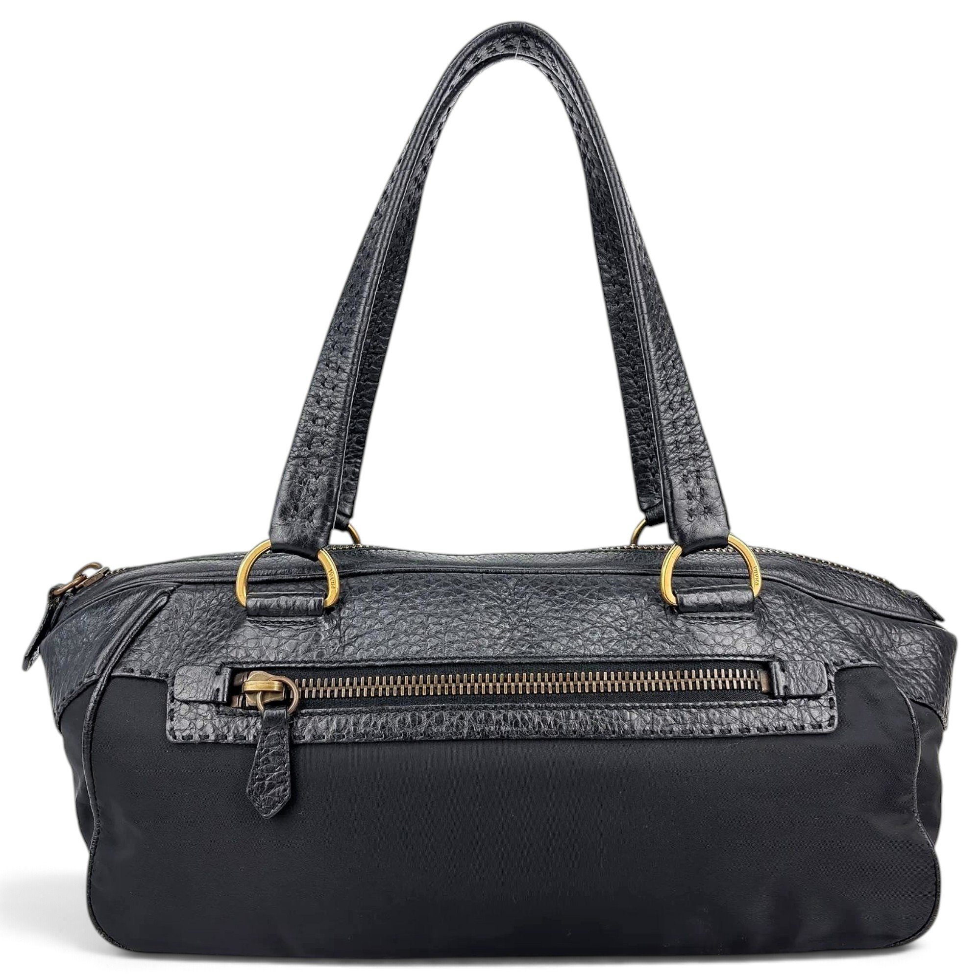 Leather handbag