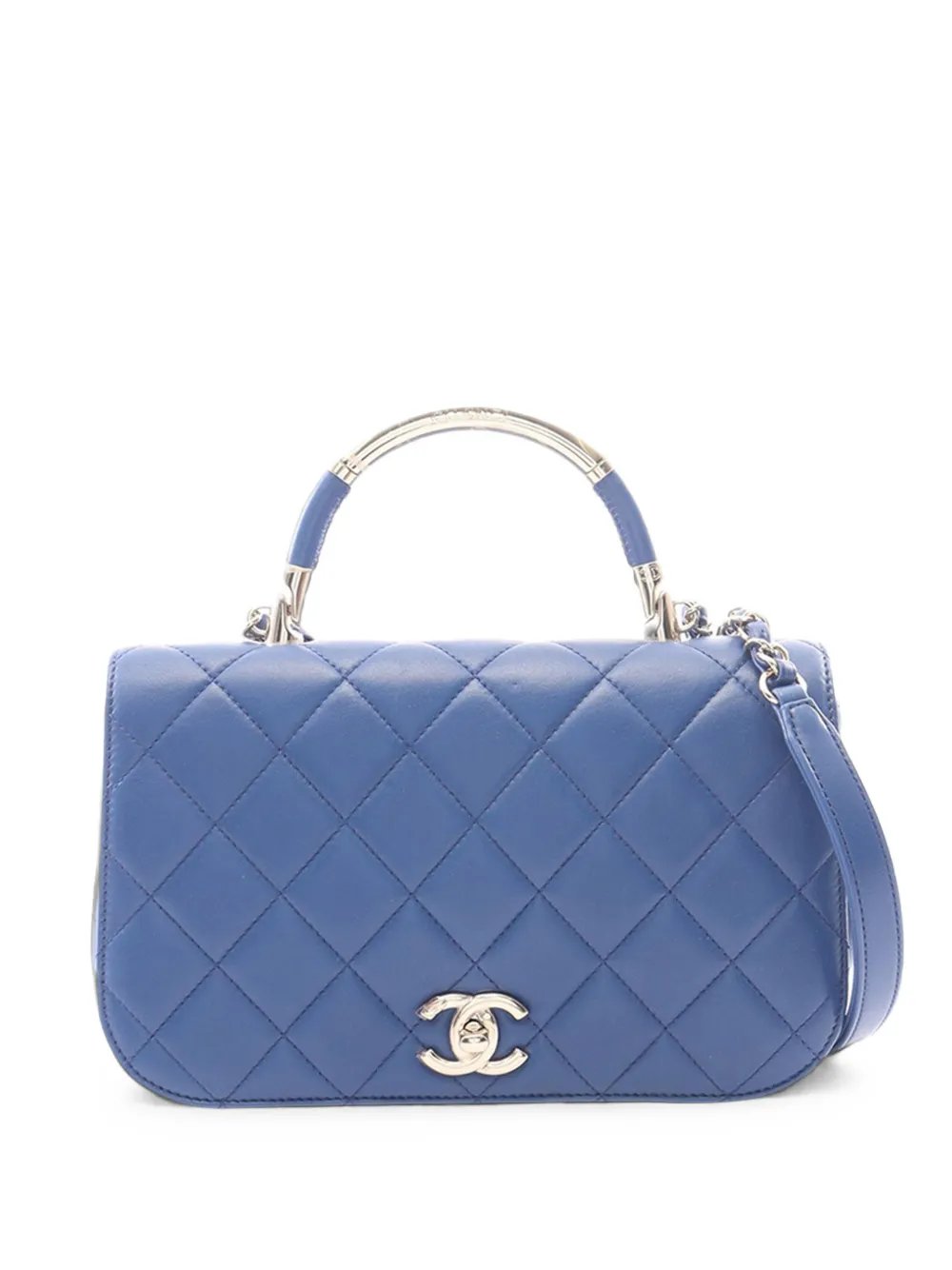 2016-2017 Small Quilted Lambskin Carry Chic Flap satchel