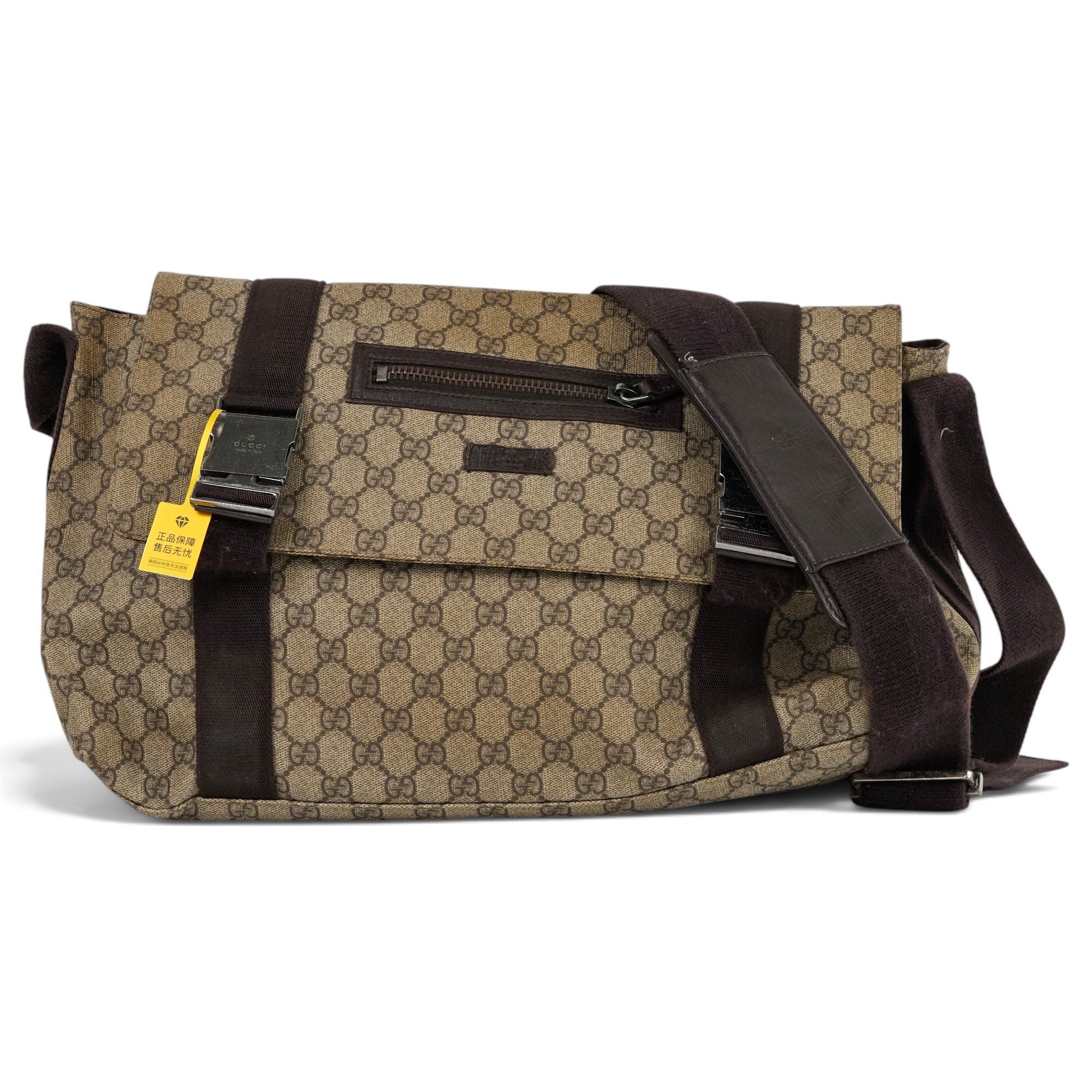 Patent leather crossbody bag
