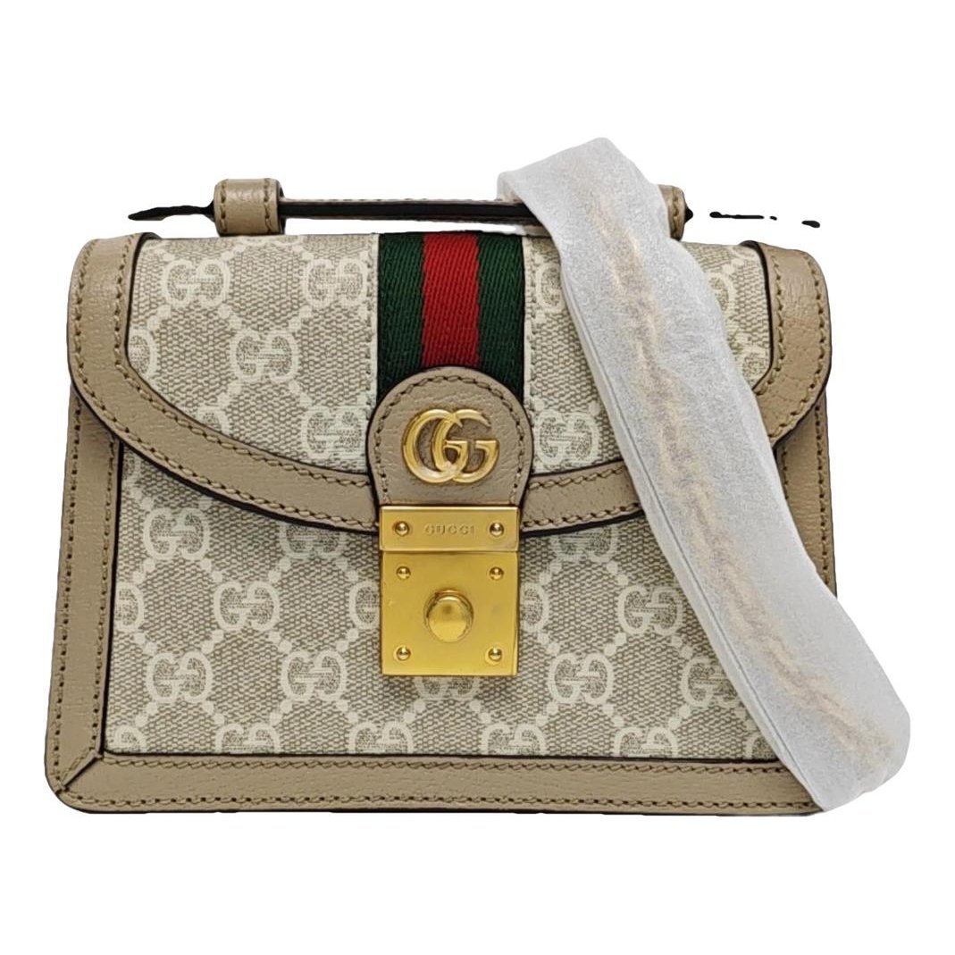 Ophidia Flap Top Handle cloth handbag