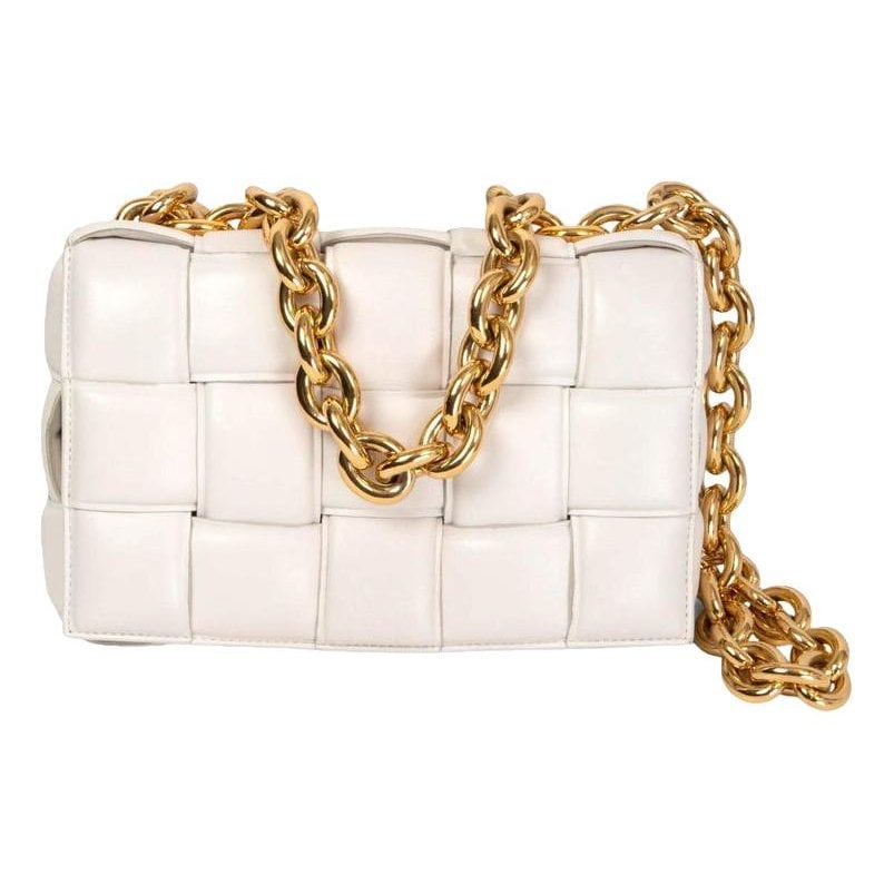 Chain Cassette leather crossbody bag