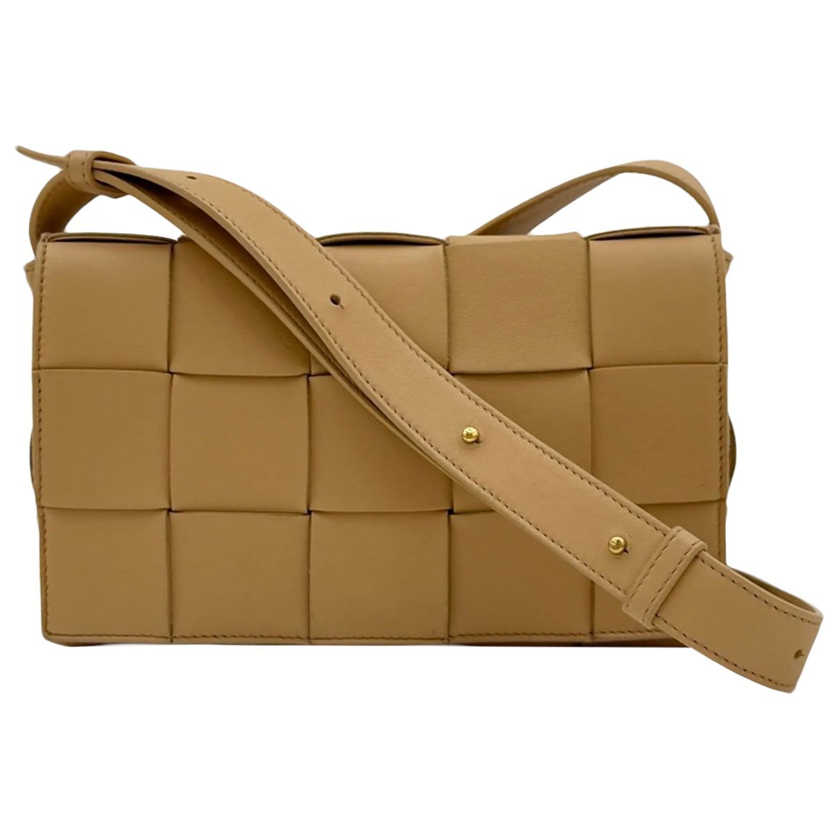Cassette leather crossbody bag