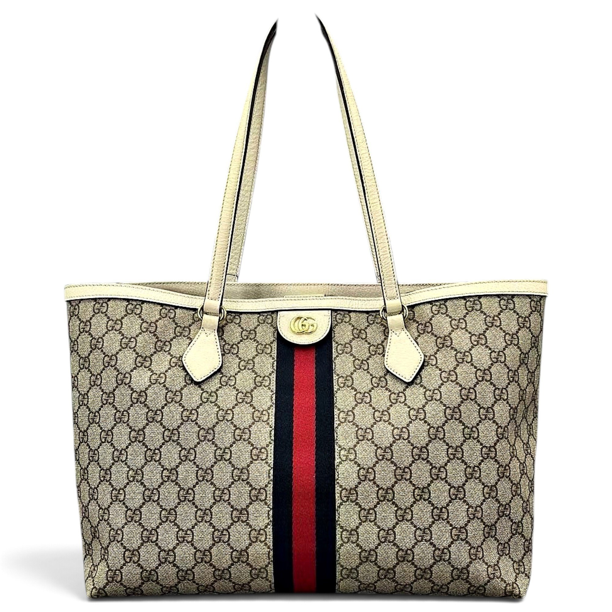 Ophidia Shopping leather tote