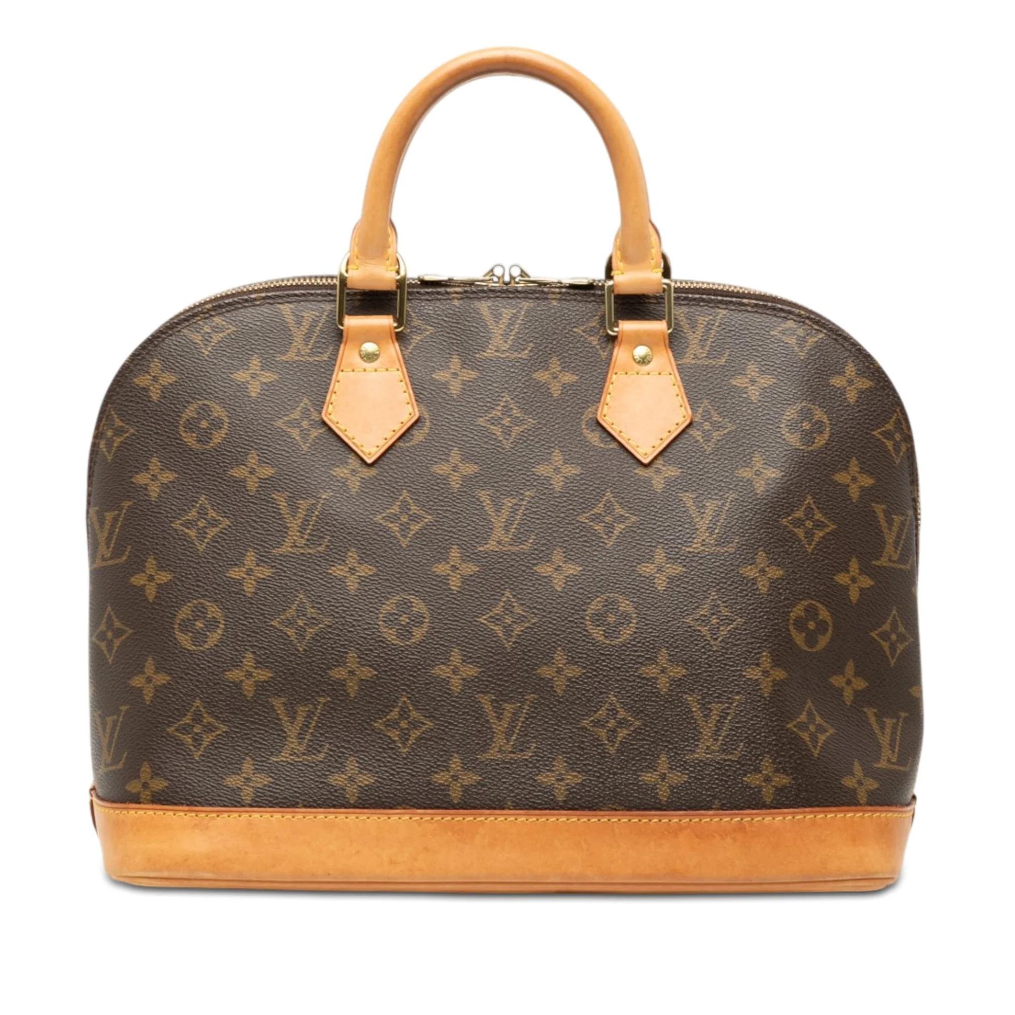 Alma leather handbag