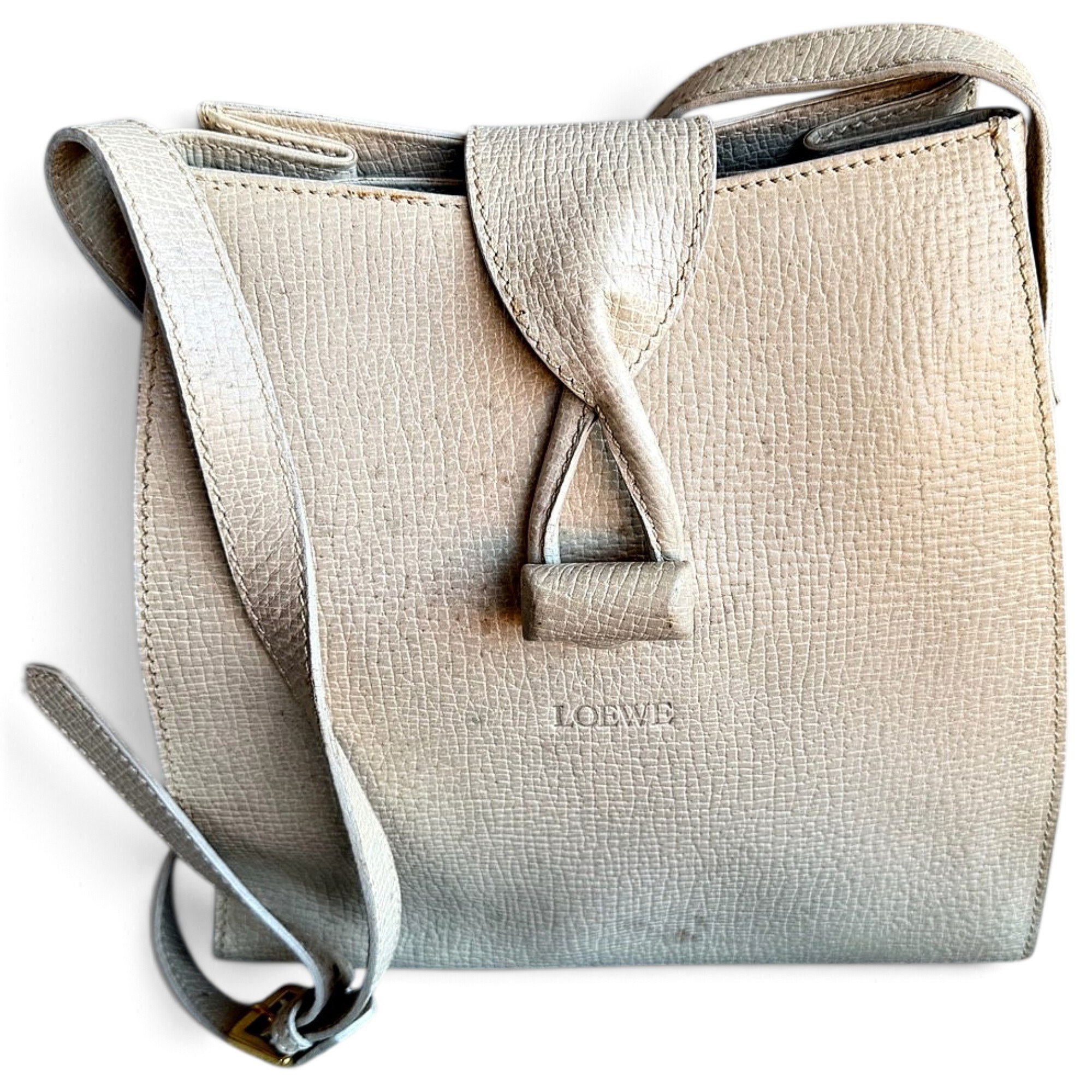 Leather crossbody bag