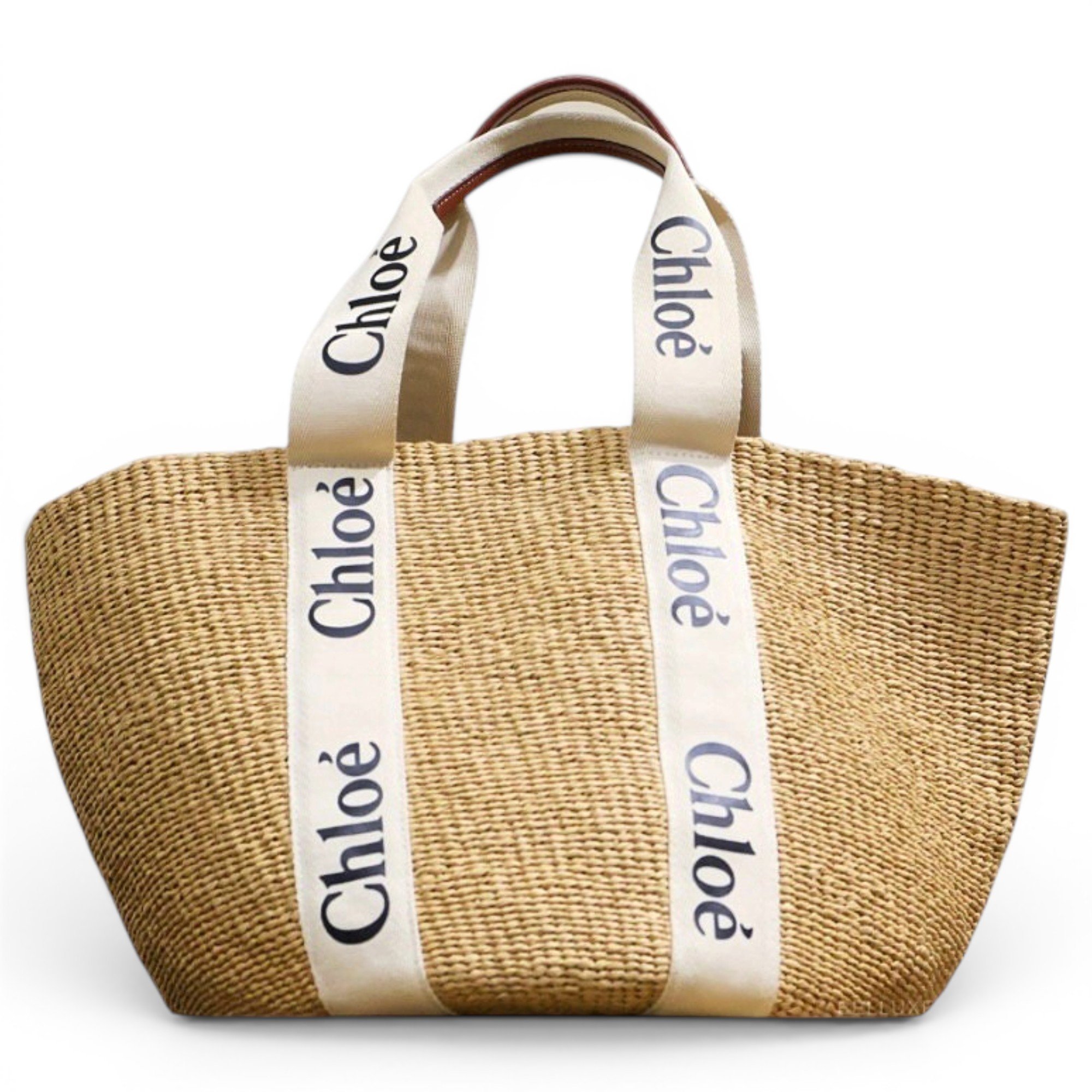 Chloe Woody Basket tote
