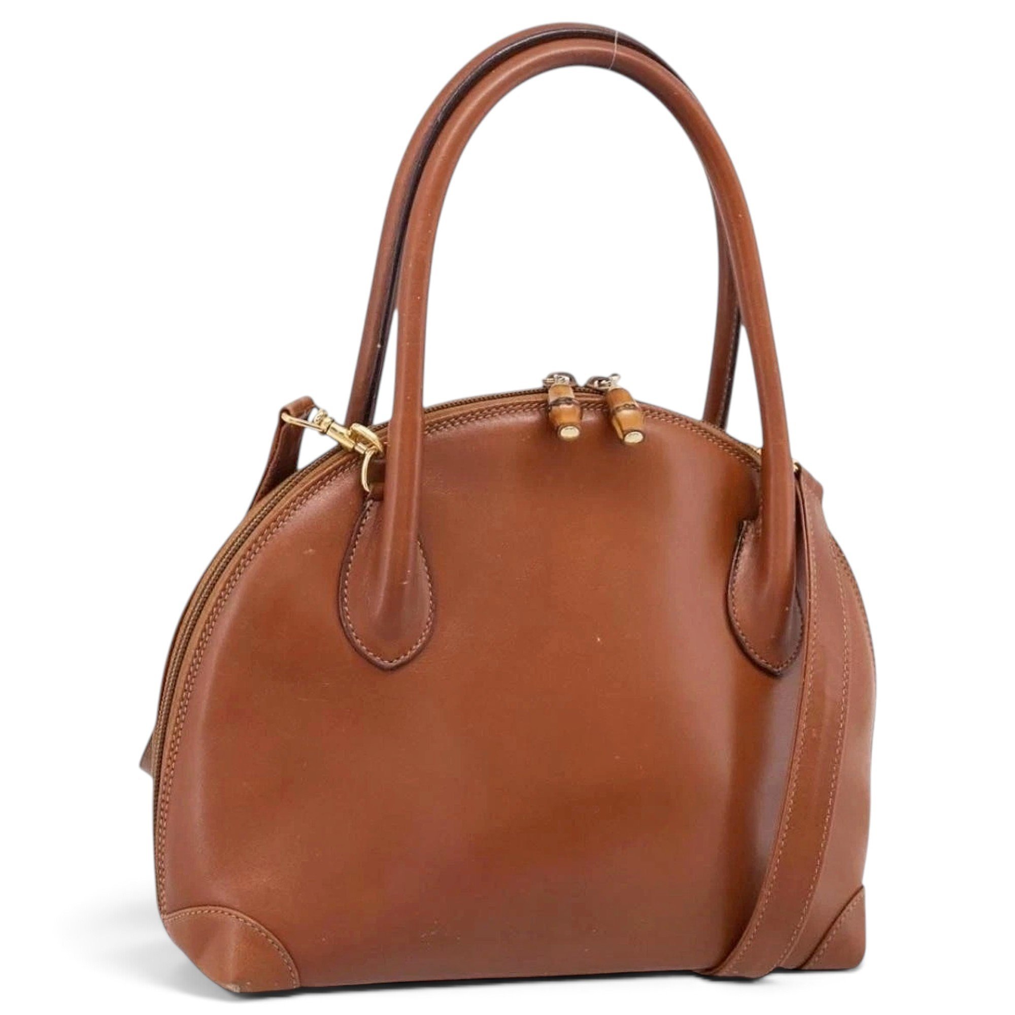 Leather handbag