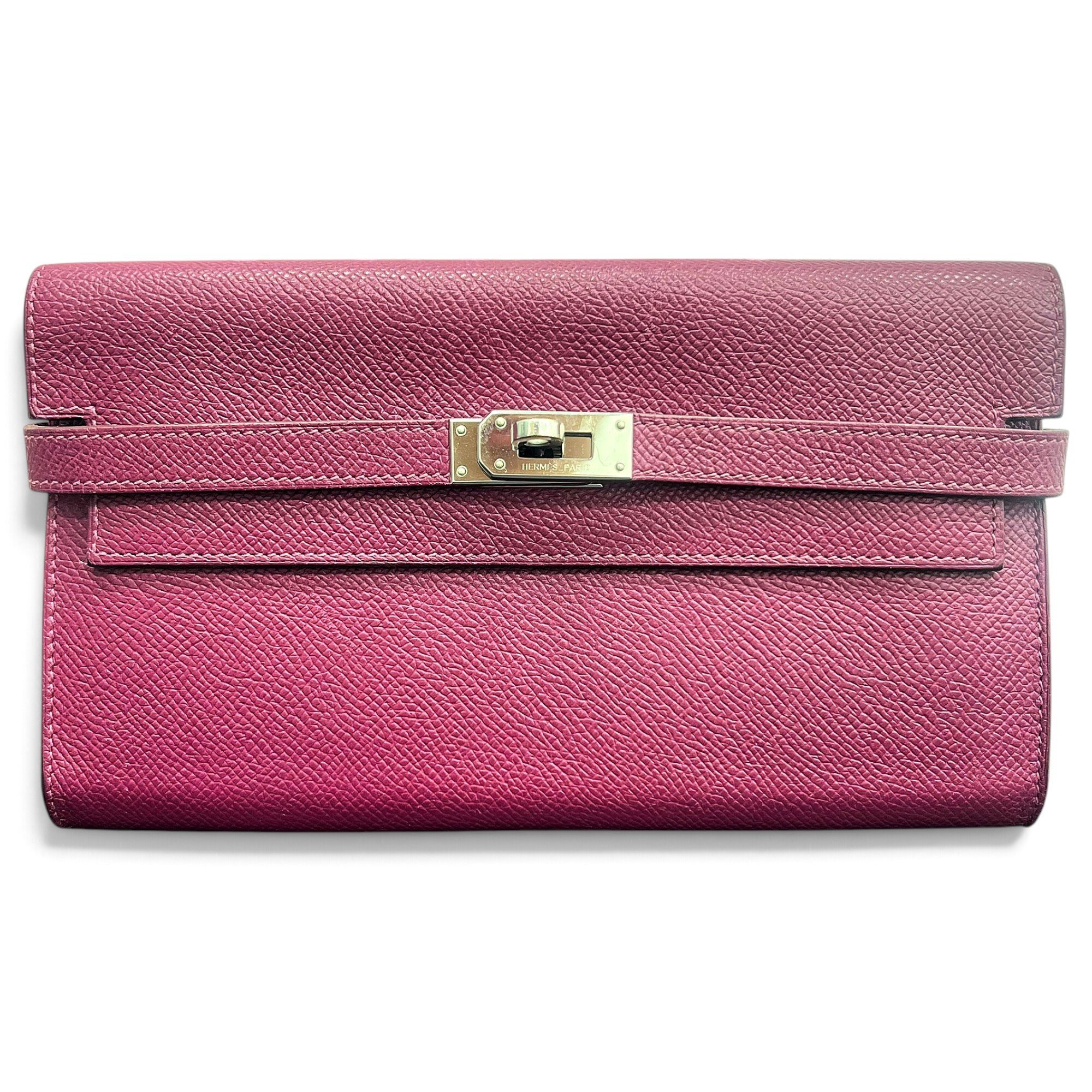 Kelly to go leather clutch bag