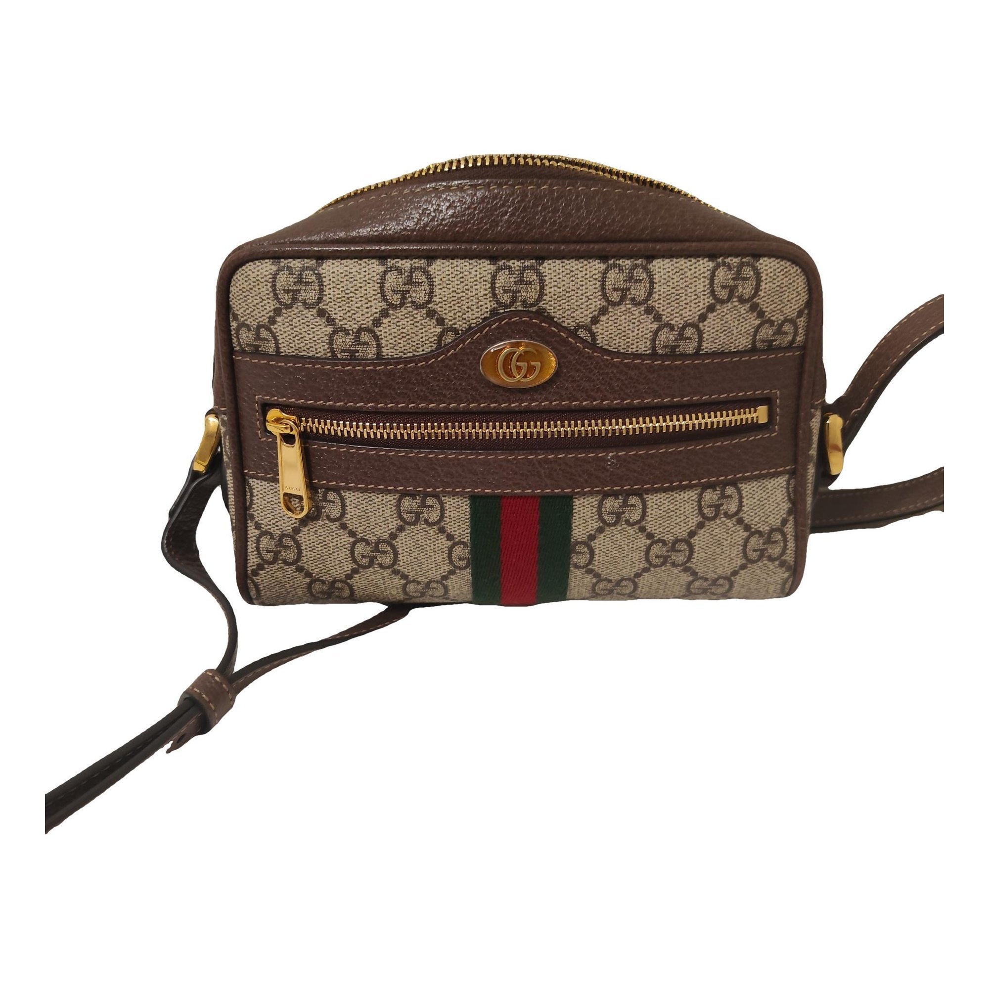 Ophidia cloth crossbody bag