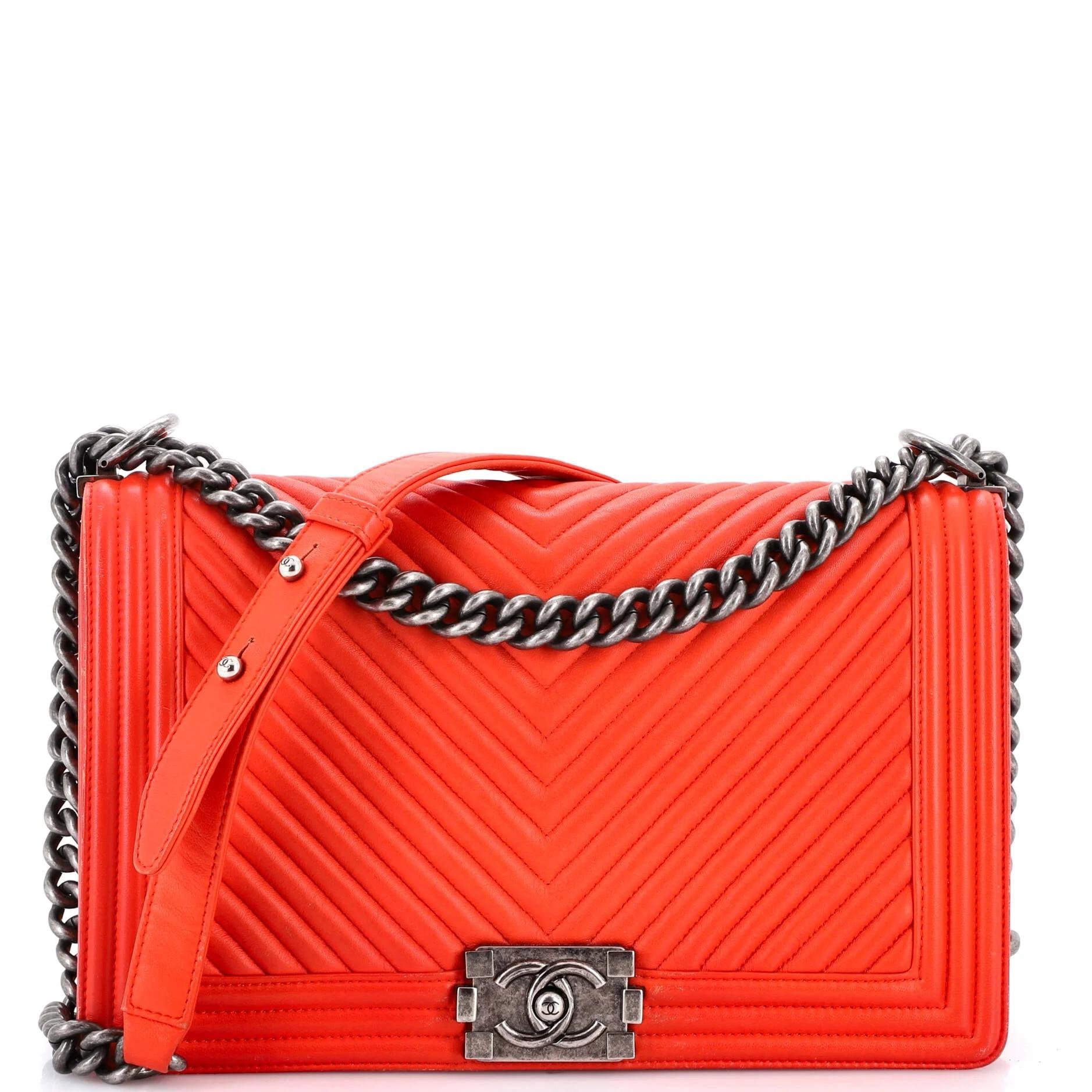 Boy leather handbag