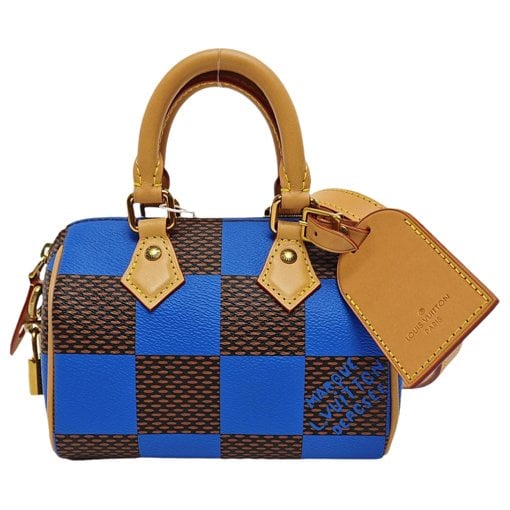 Nano Speedy / Mini HL leather handbag