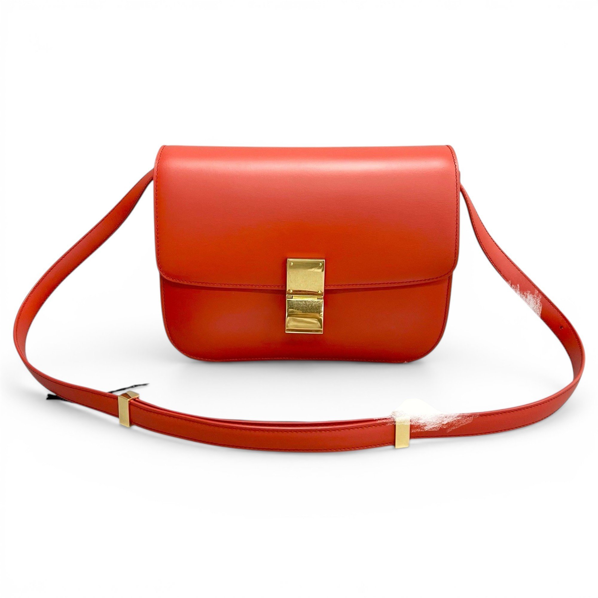 Classic leather crossbody bag