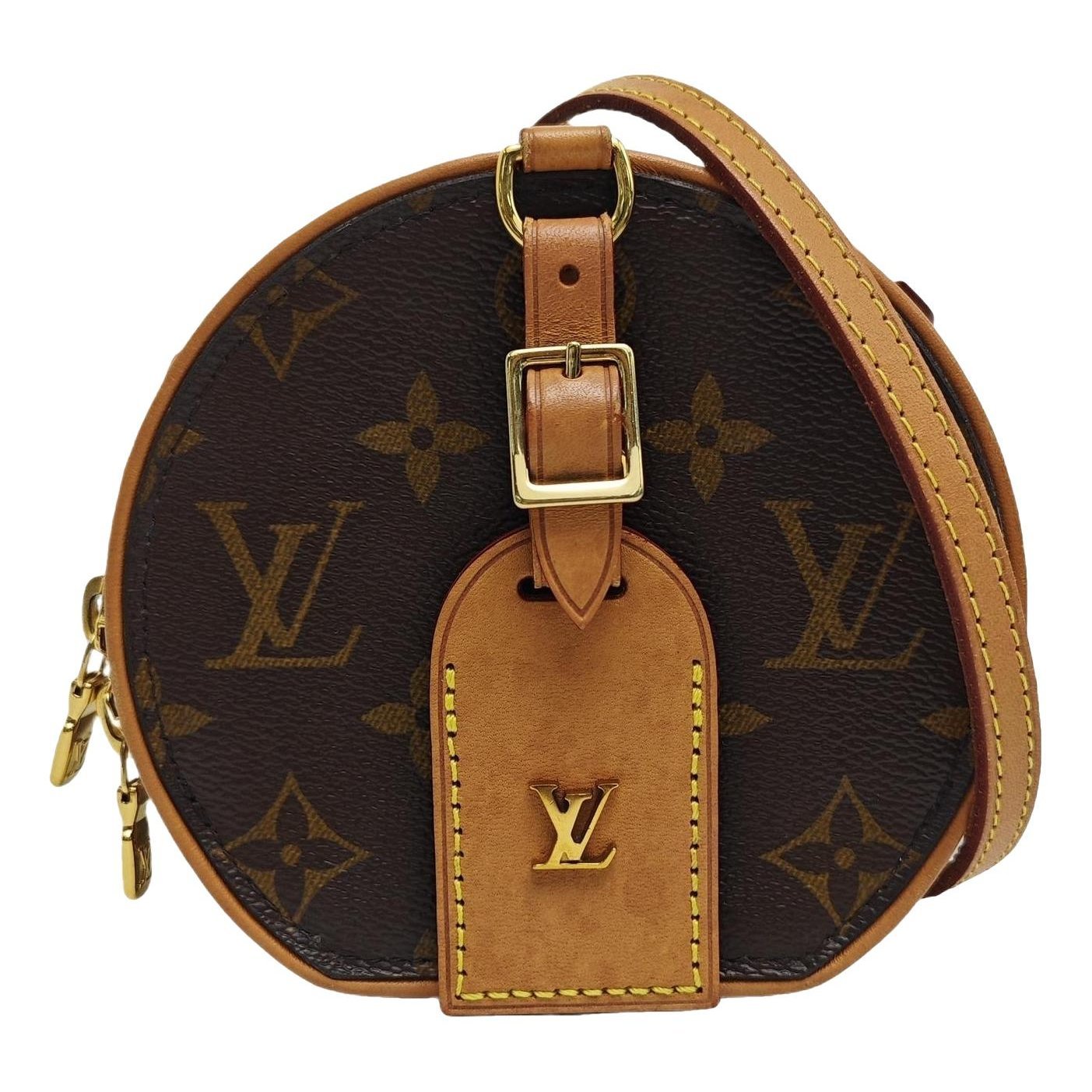 Micro boite chapeau leather handbag