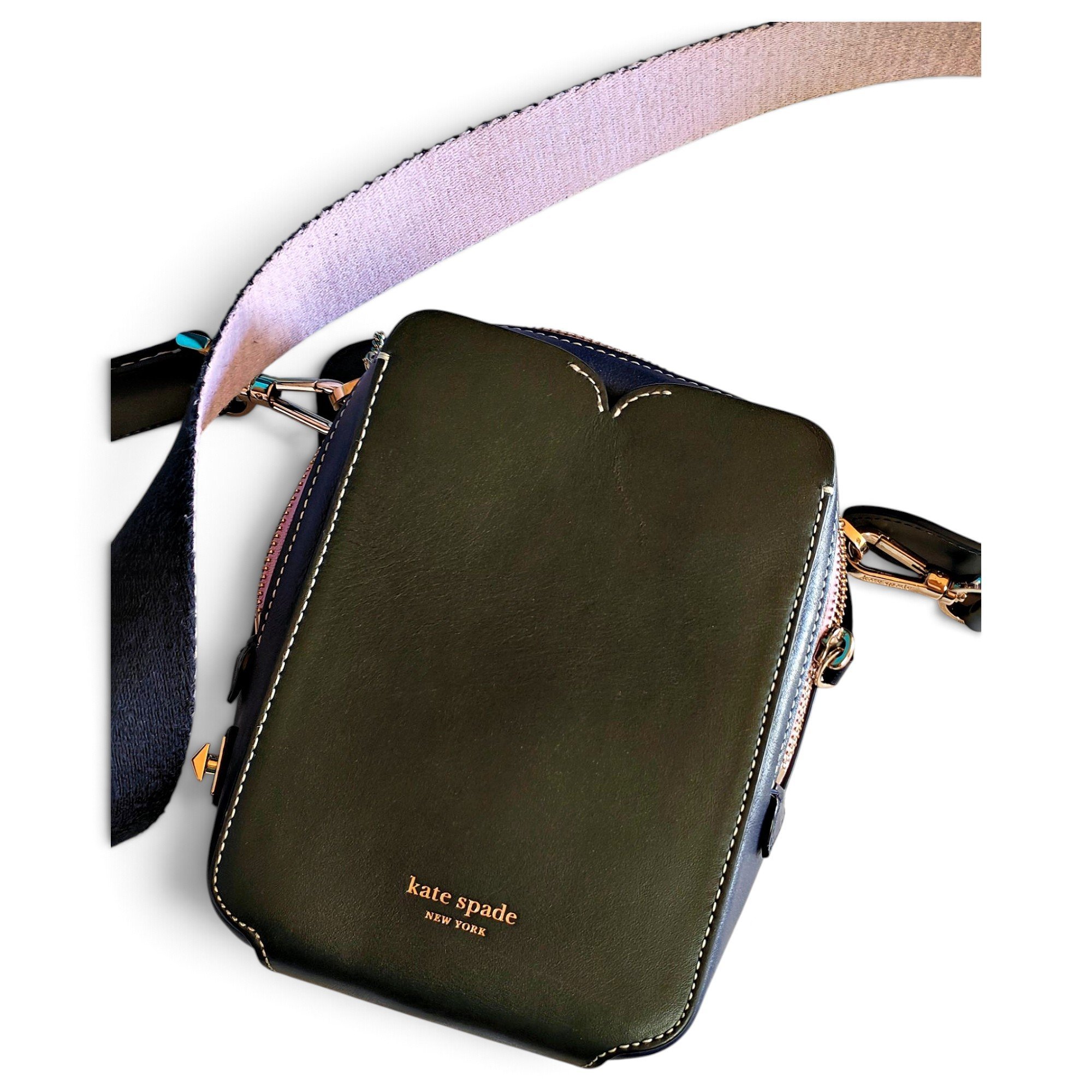 Leather crossbody bag