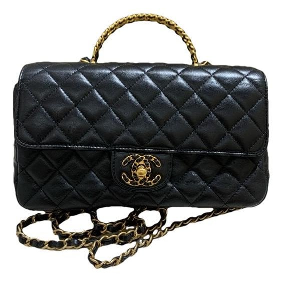 Leather handbag