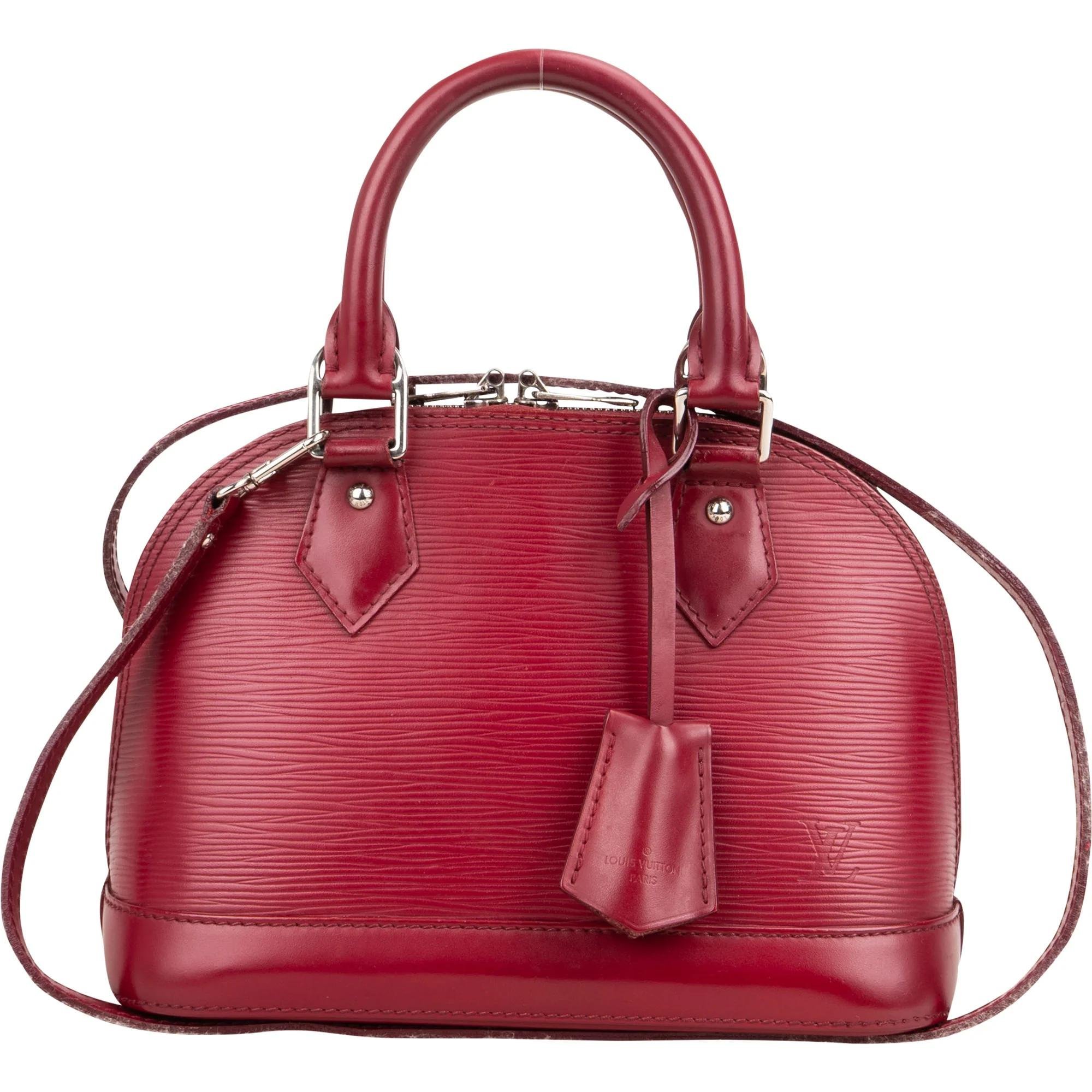 Alma leather handbag