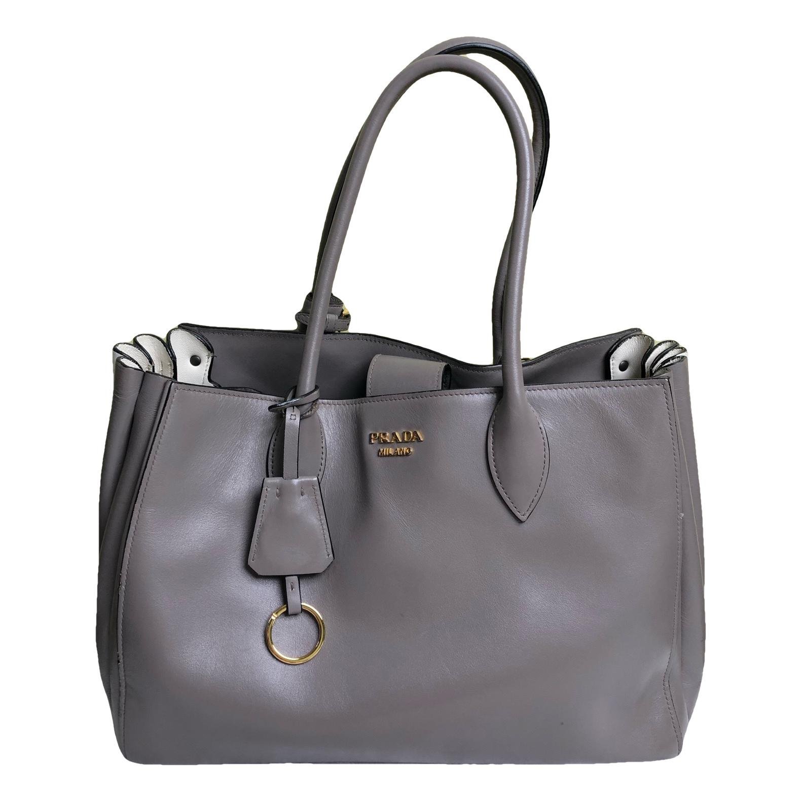 Bibliothèque leather tote