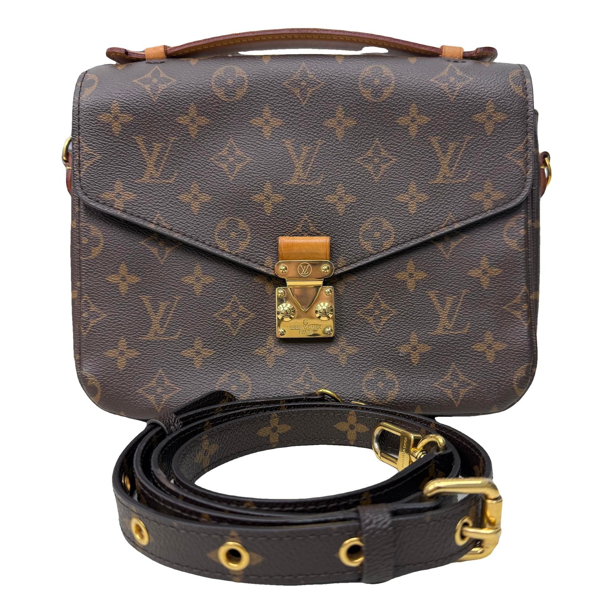 Metis leather handbag