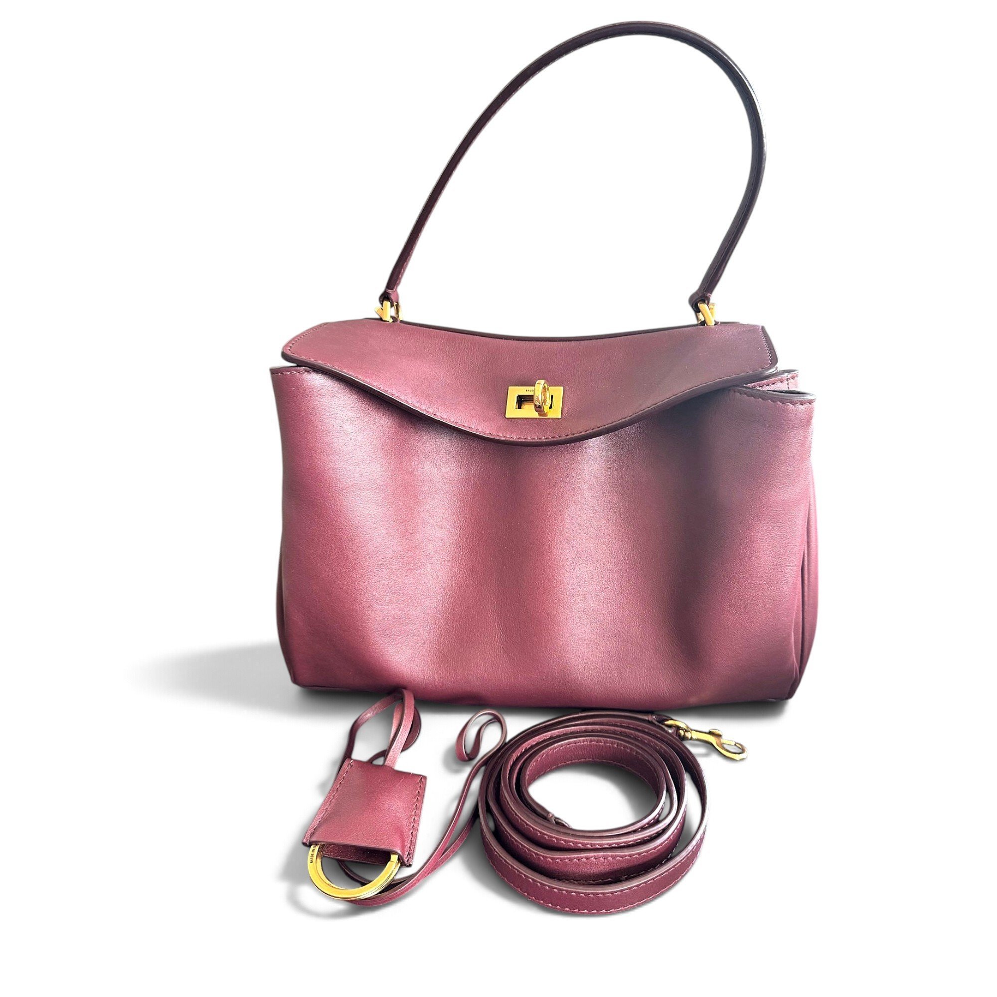 Ville Top Handle leather handbag